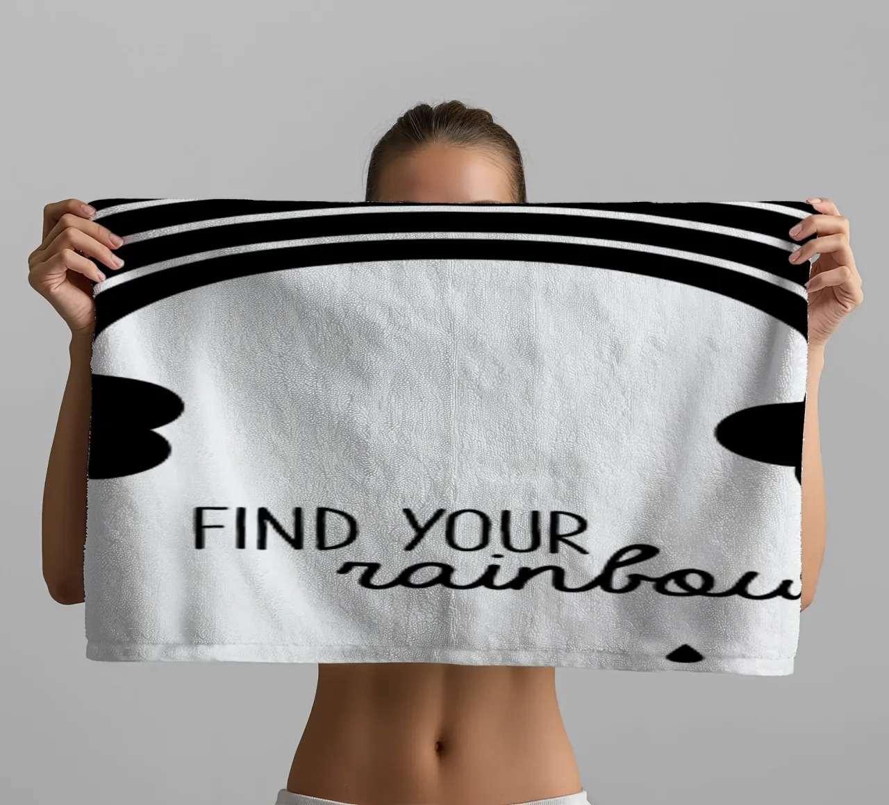 Rainbow badhanddoek van Evita Witzenhausen