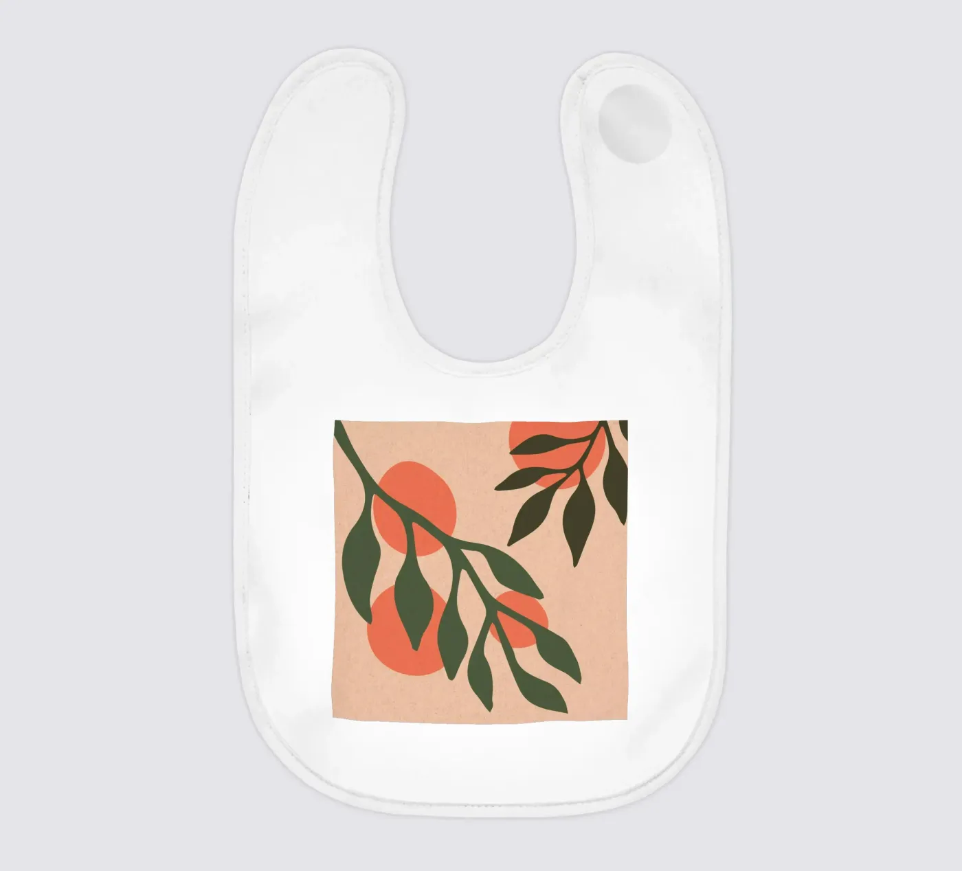 Oranges bavoir de Kim Hubball Studio