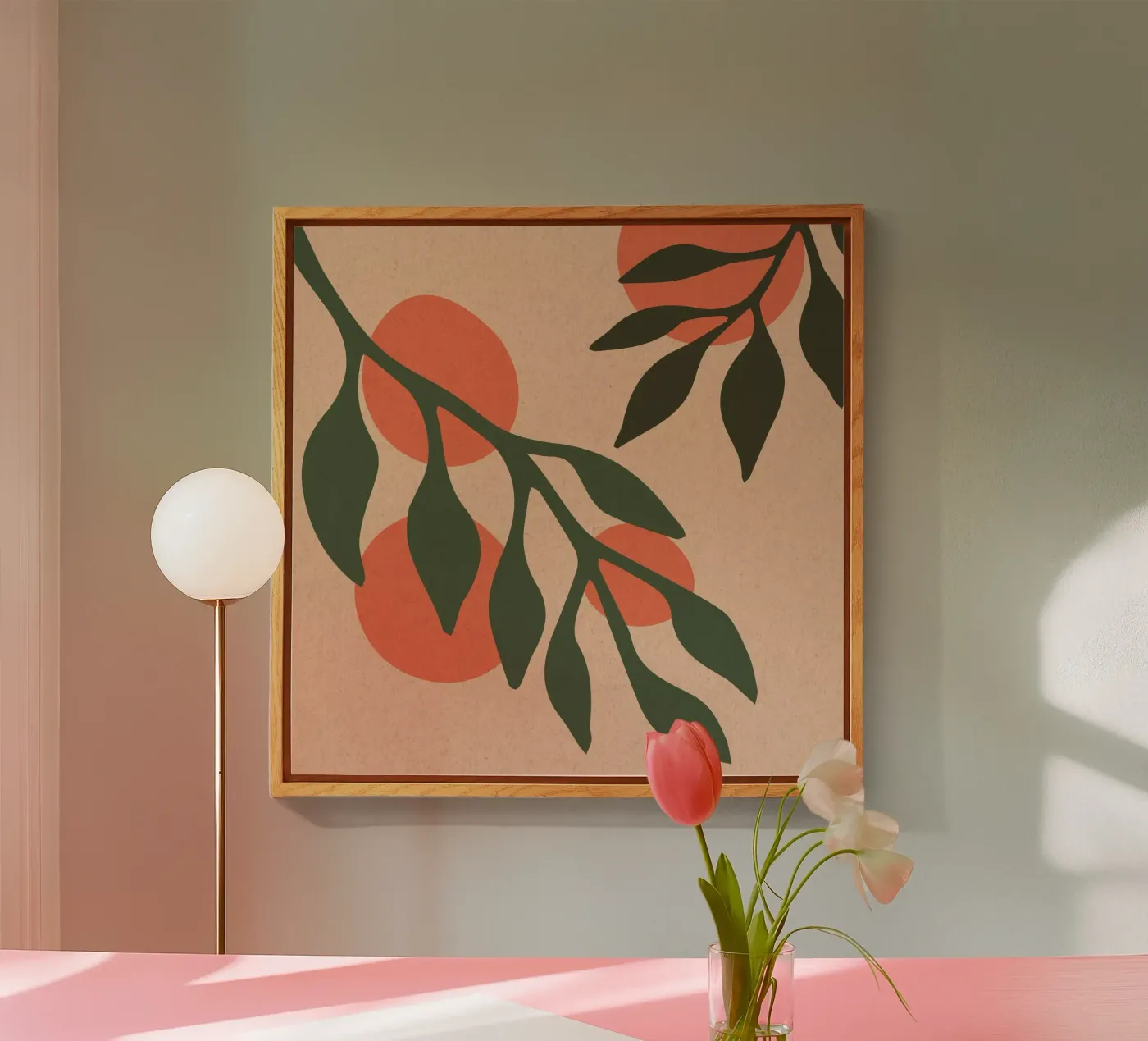 Oranges plexiglas de Kim Hubball Studio