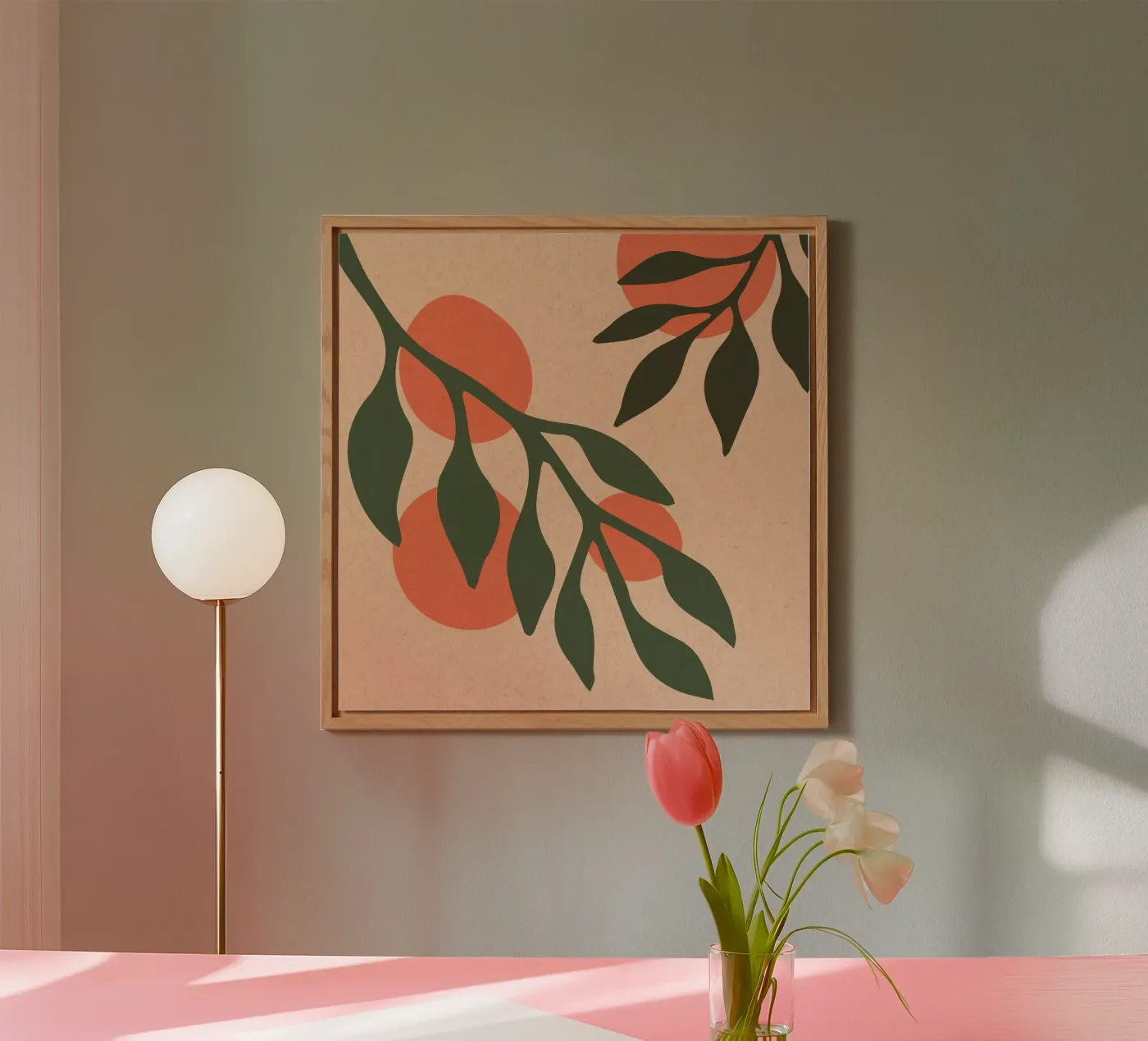 Oranges forex plate by Kim Hubball Studio