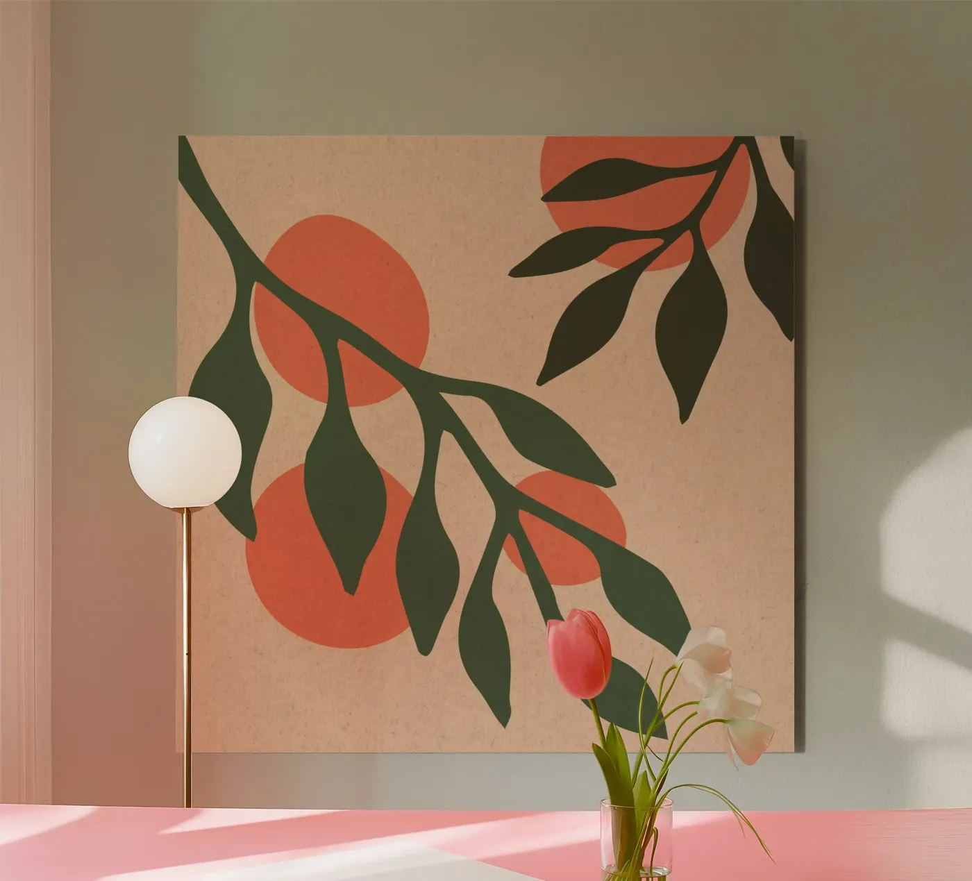 Oranges forex plate by Kim Hubball Studio