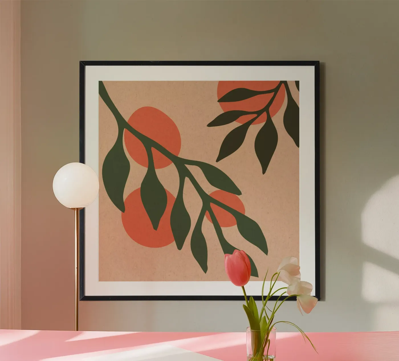 Oranges poster da Kim Hubball Studio