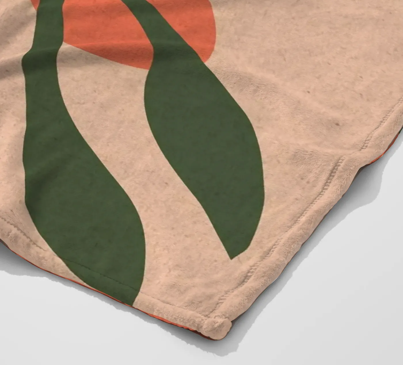 Sinaasappels fleecedeken van Kim Hubball Studio