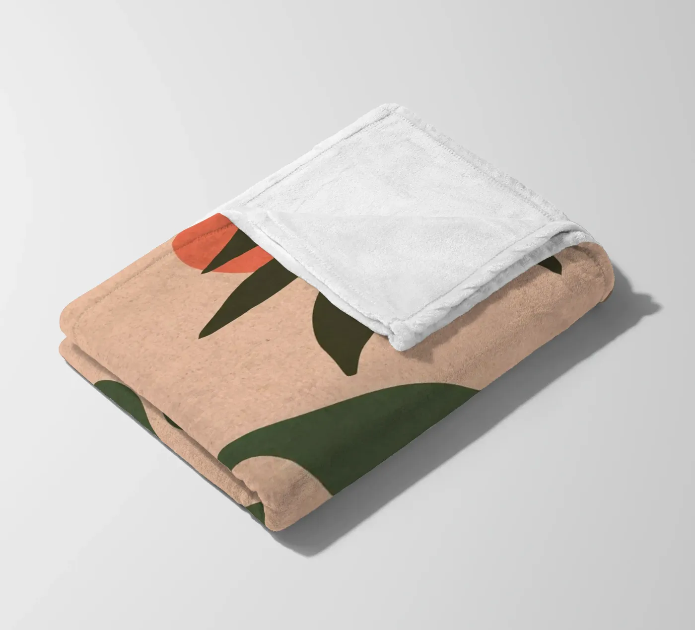 Sinaasappels fleecedeken van Kim Hubball Studio