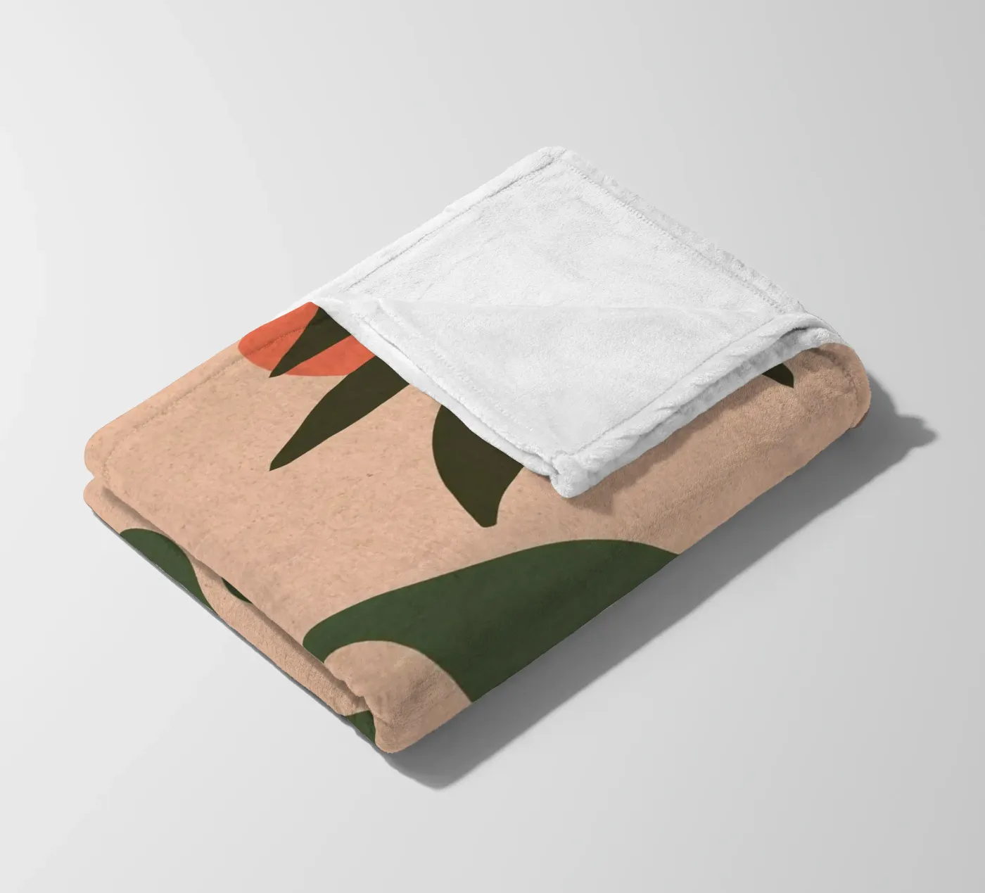 Sinaasappels fleecedeken van Kim Hubball Studio