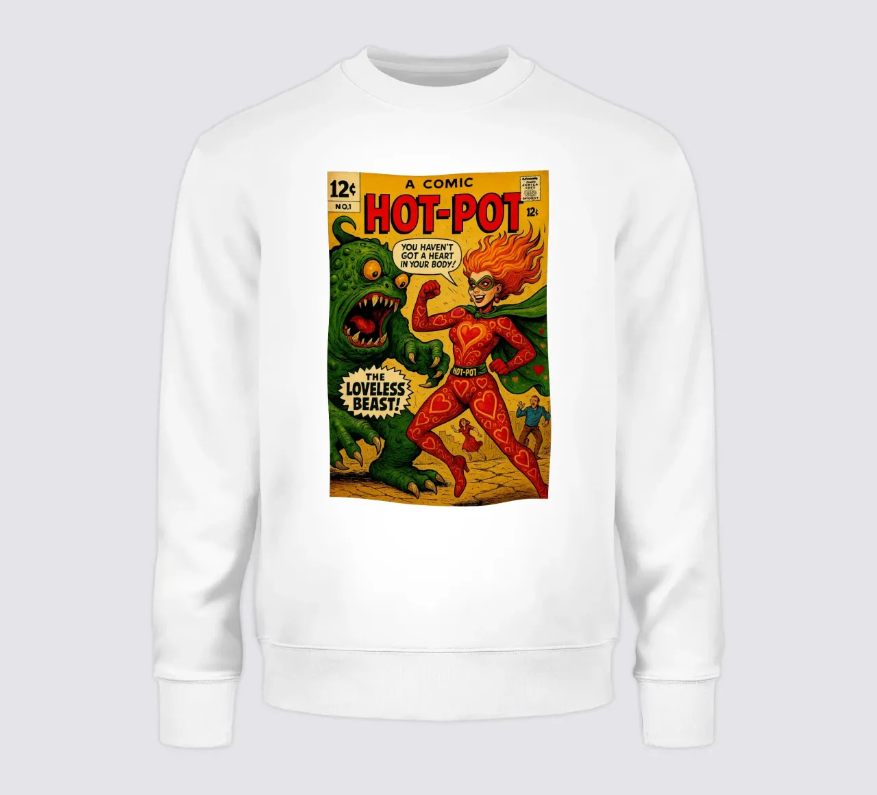 HOT POT - Fresh Supes On The Block felpa da Vintage Van Gogh