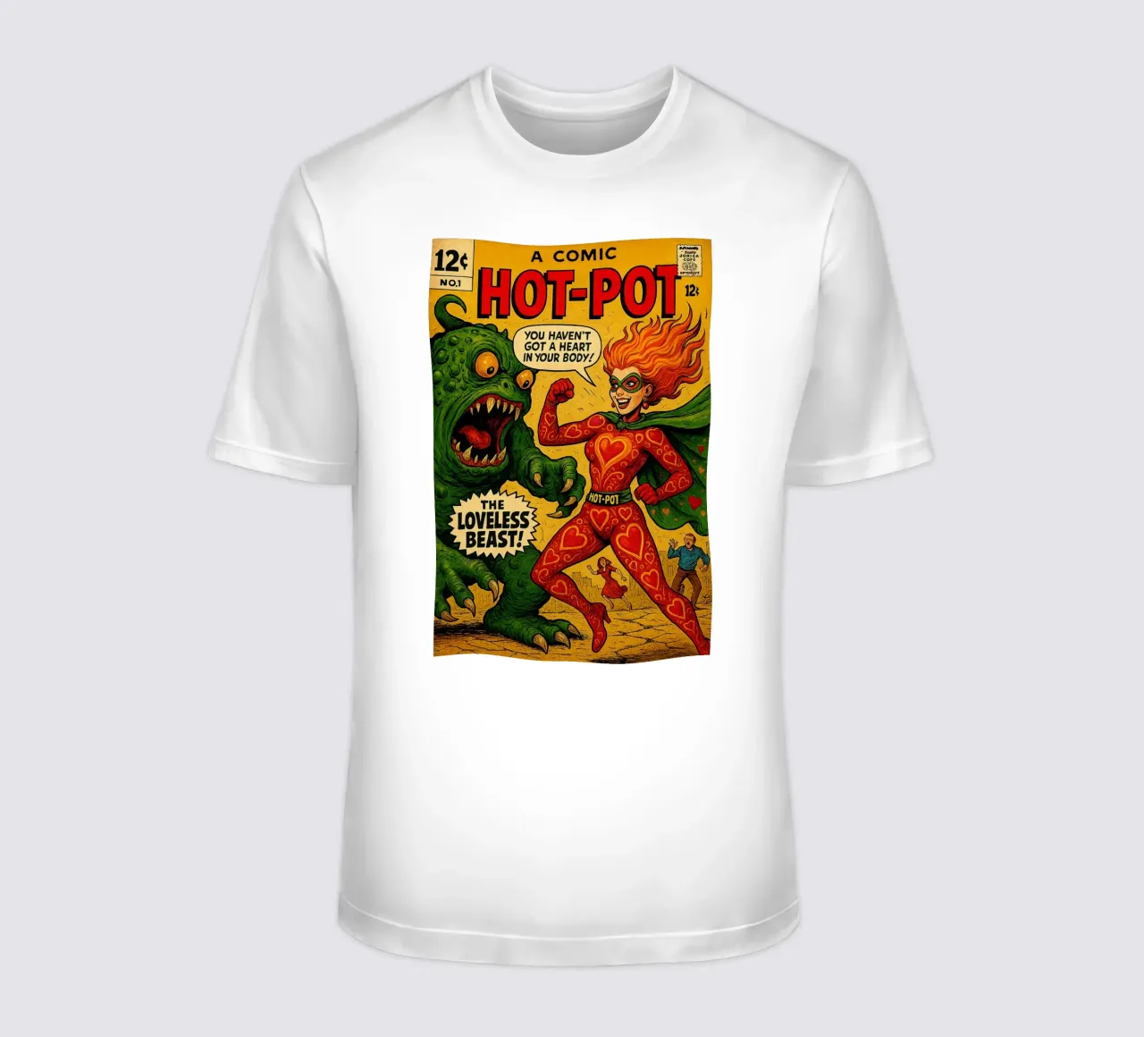 HOT POT - Fresh Supes On The Block t-shirt da Vintage Van Gogh
