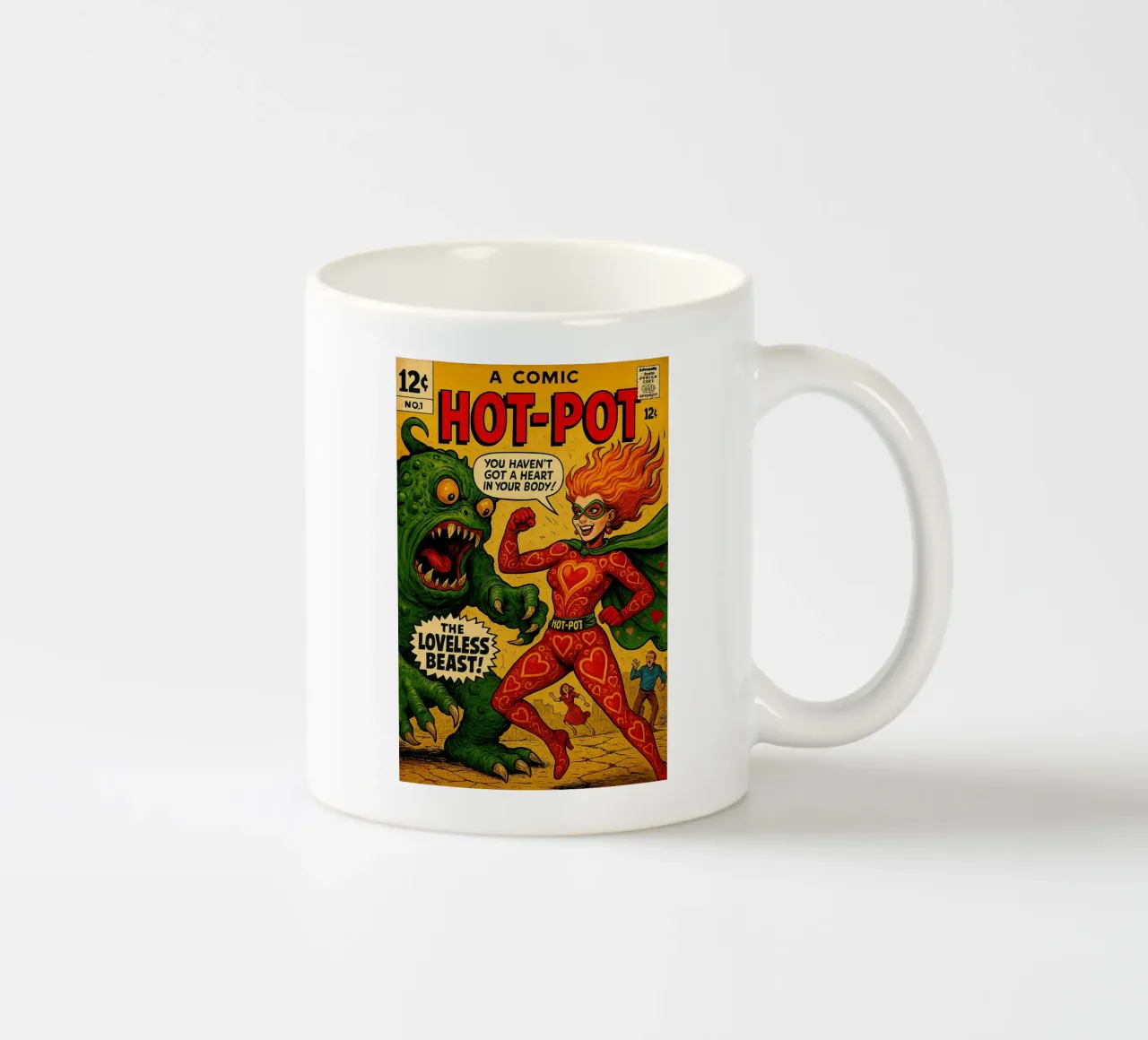 HOT POT - Fresh Supes On The Block tazza in ceramica da Vintage Van Gogh