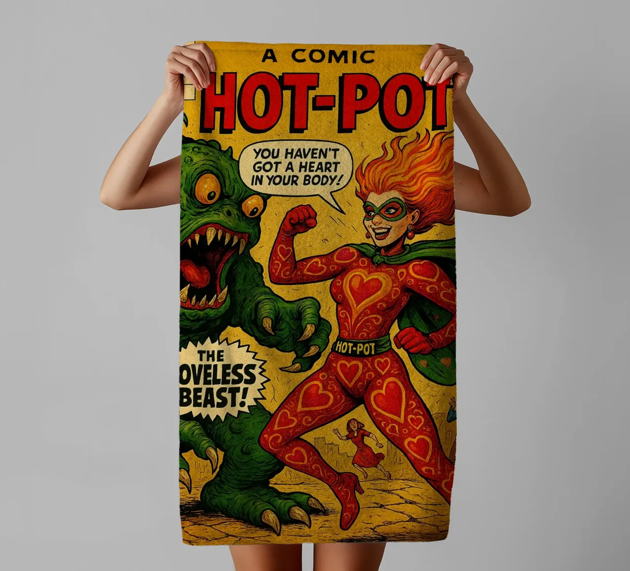 HOT POT - Fresh Supes On The Block asciugamano da bagno da Vintage Van Gogh