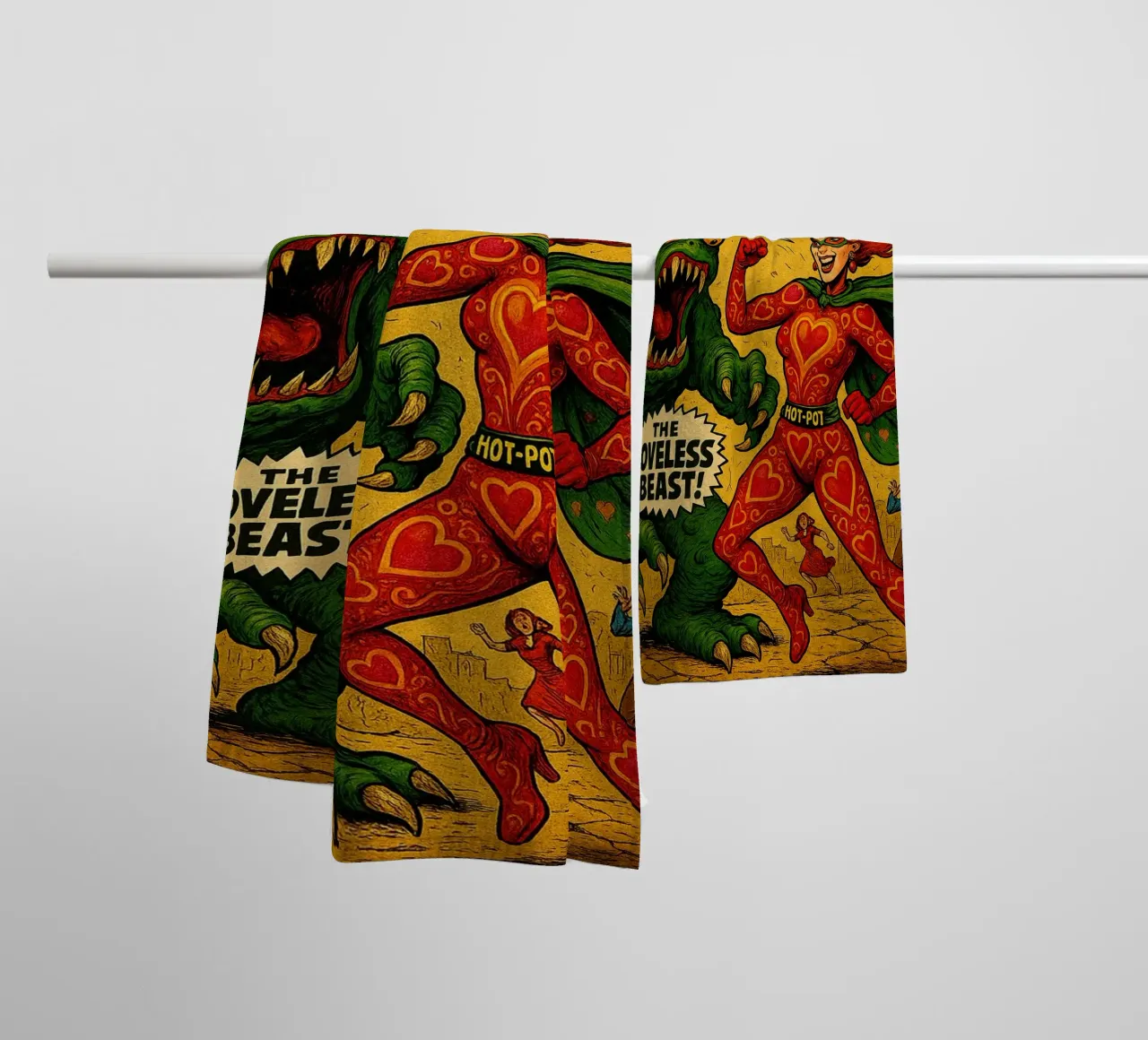 HOT POT - Fresh Supes On The Block asciugamano da bagno da Vintage Van Gogh
