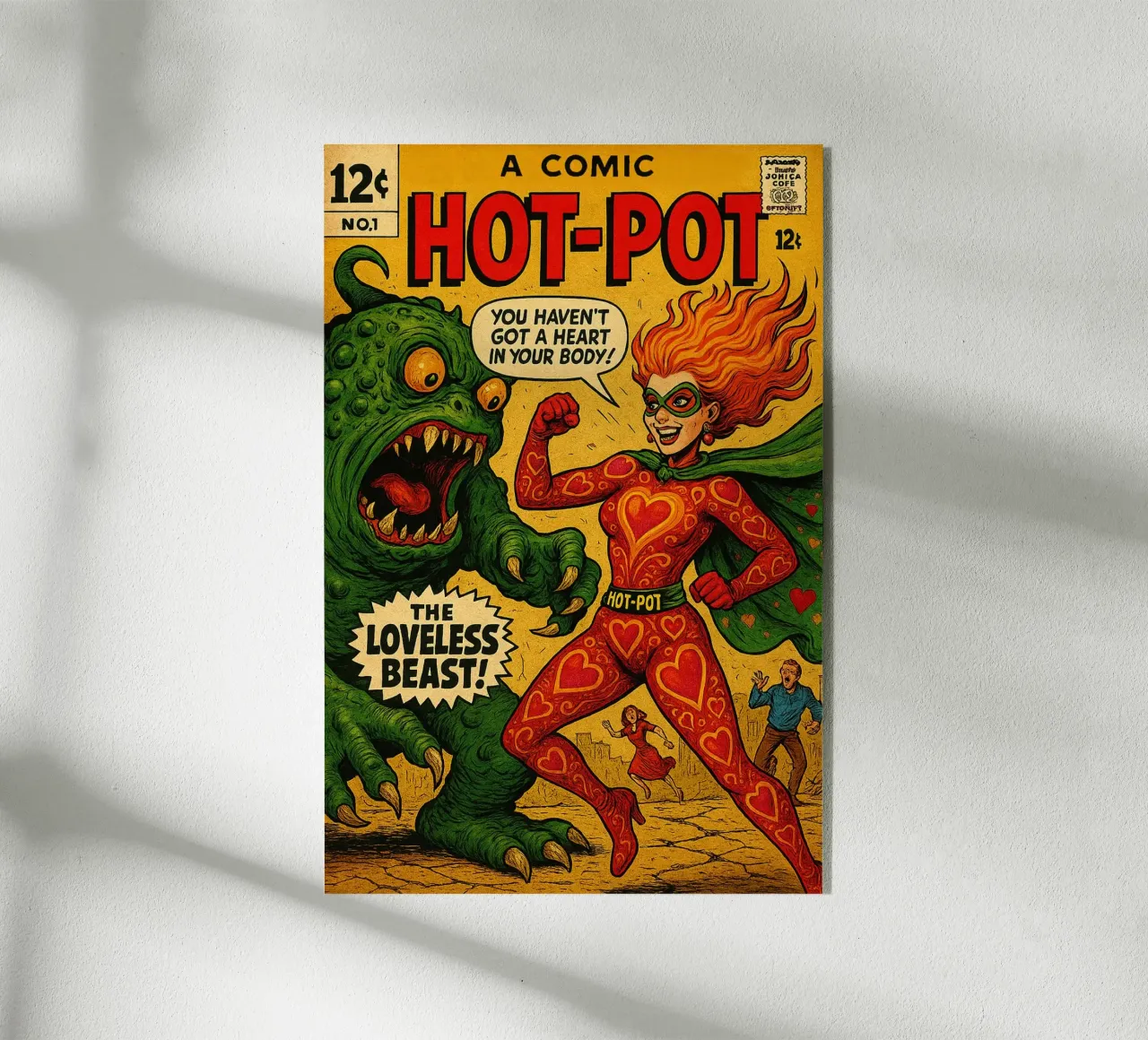 HOT POT - Fresh Supes On The Block plexiglass da Vintage Van Gogh