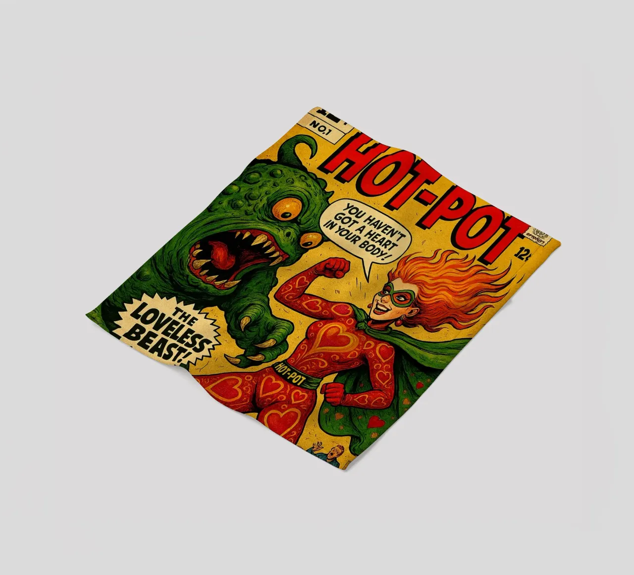 HOT POT - Fresh Supes On The Block coperta in pile da Vintage Van Gogh