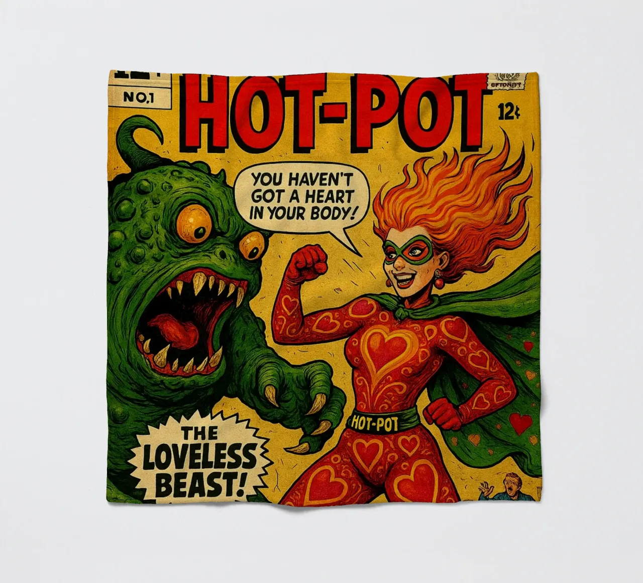 HOT POT - Fresh Supes On The Block coperta in pile da Vintage Van Gogh
