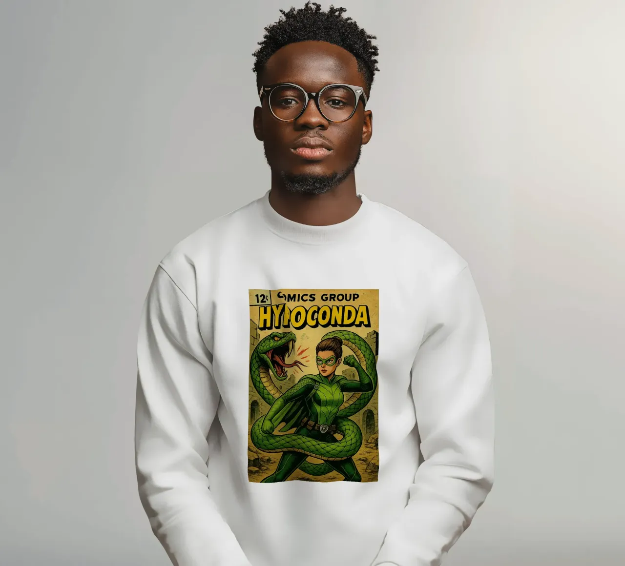 HYPOCONDA - Fresh Supes On The Block felpa da Vintage Van Gogh