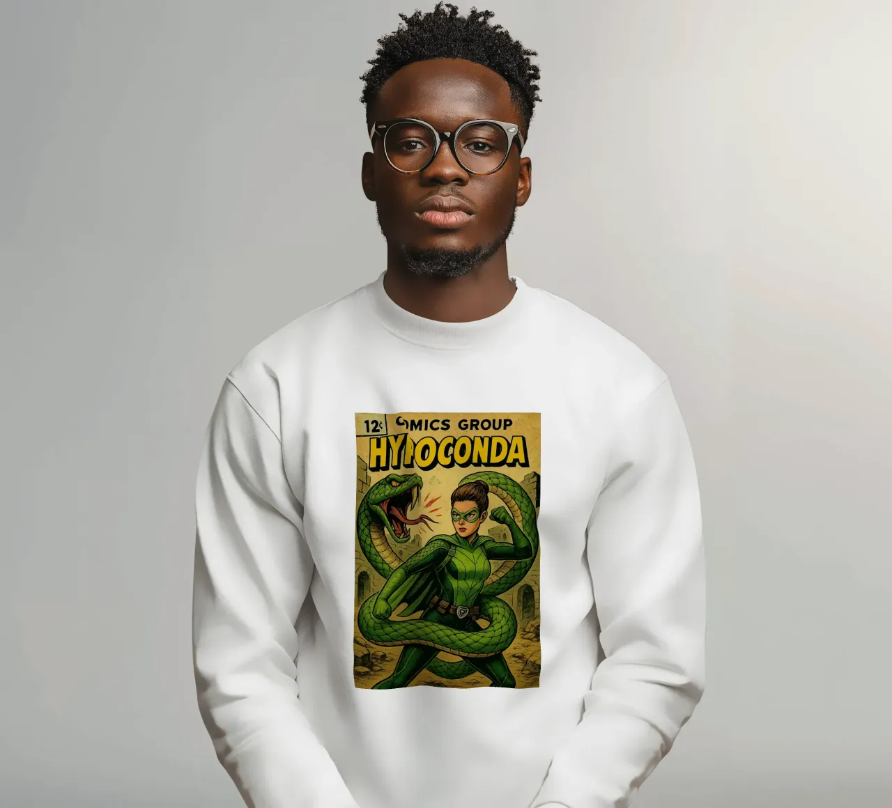 HYPOCONDA - Fresh Supes On The Block felpa da Vintage Van Gogh