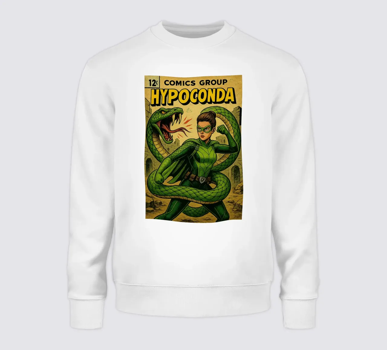 HYPOCONDA - Fresh Supes On The Block felpa da Vintage Van Gogh