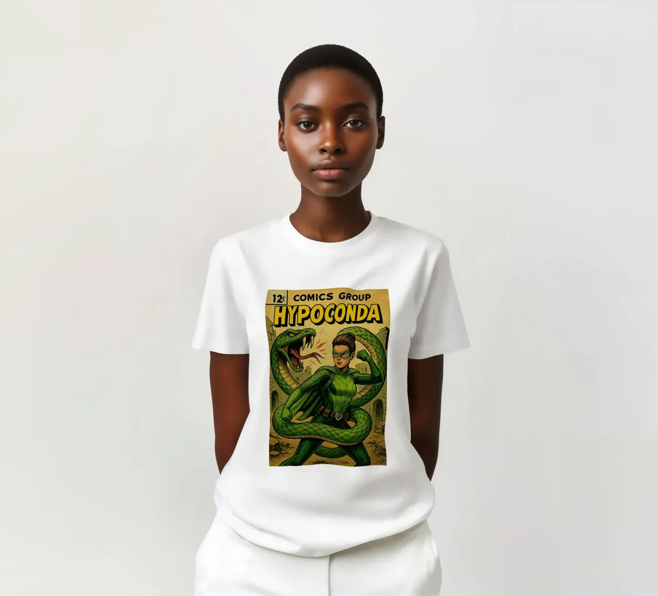 HYPOCONDA - Fresh Supes On The Block t-shirt da Vintage Van Gogh