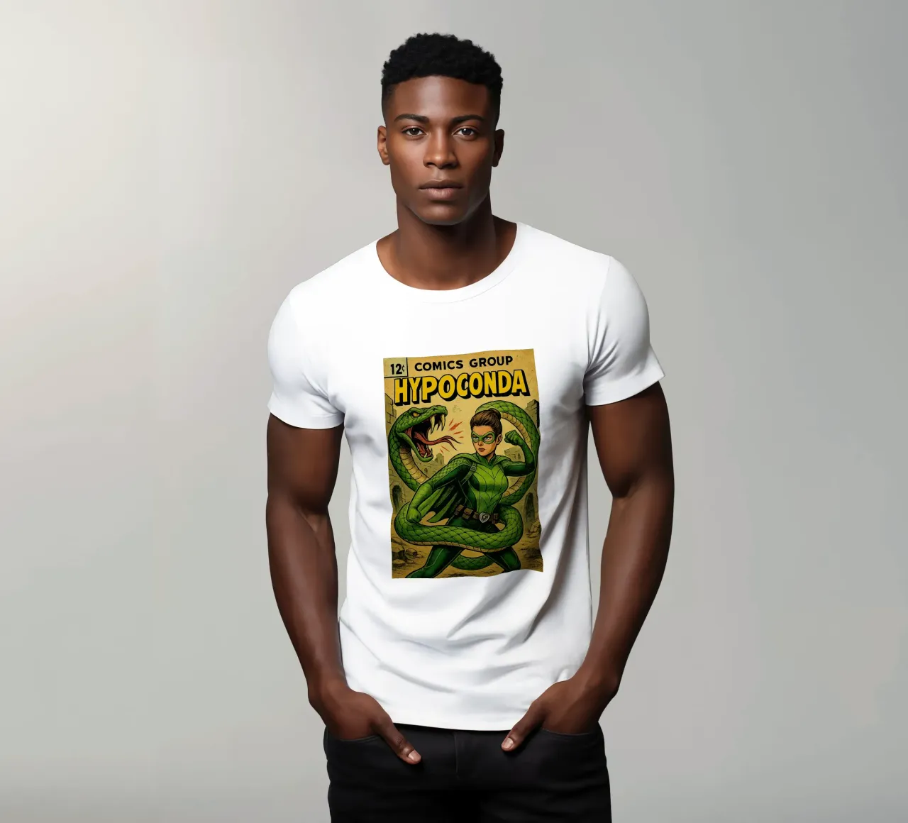 HYPOCONDA - Fresh Supes On The Block t-shirt da Vintage Van Gogh