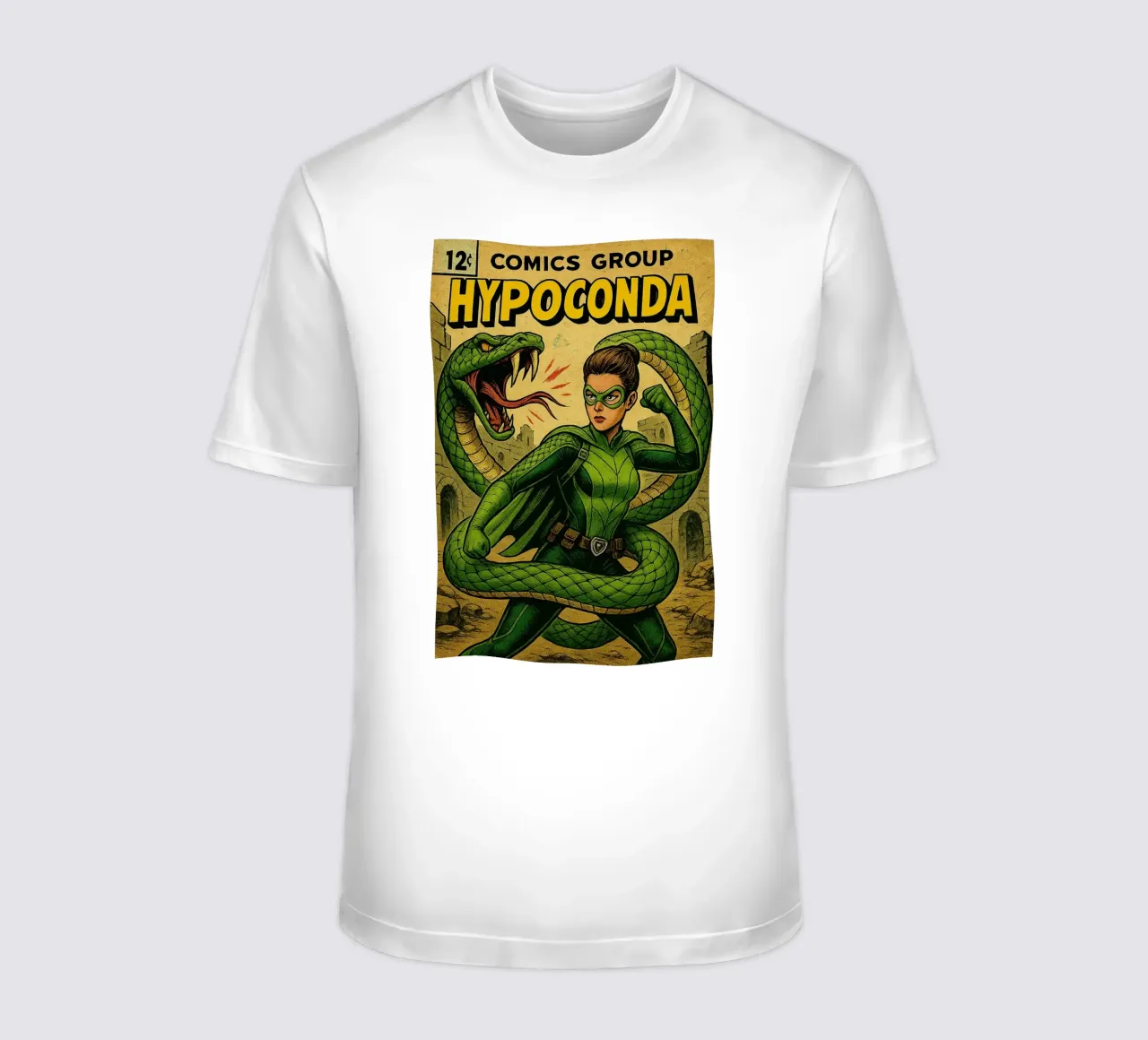HYPOCONDA - Fresh Supes On The Block t-shirt da Vintage Van Gogh
