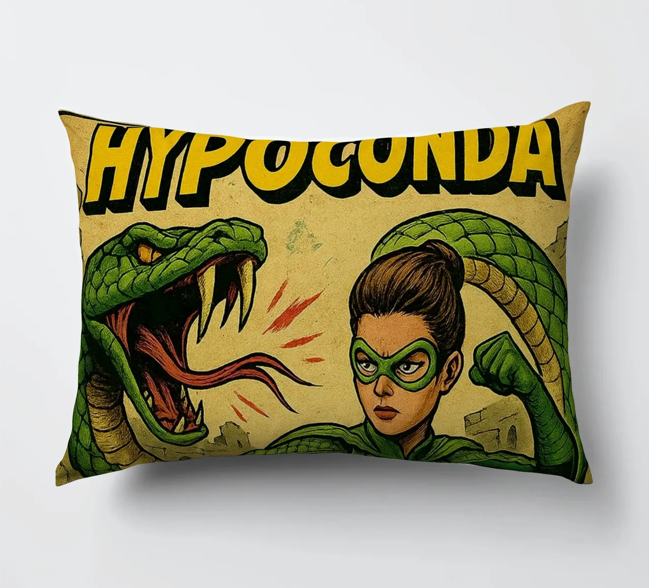 HYPOCONDA - Fresh Supes On The Block cuscino da Vintage Van Gogh