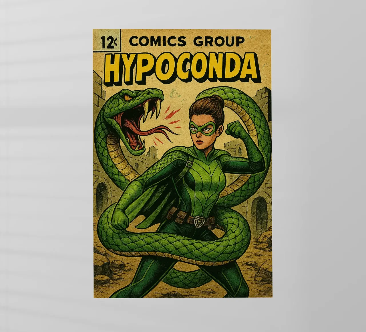 HYPOCONDA - Fresh Supes On The Block pellicola backlit da Vintage Van Gogh