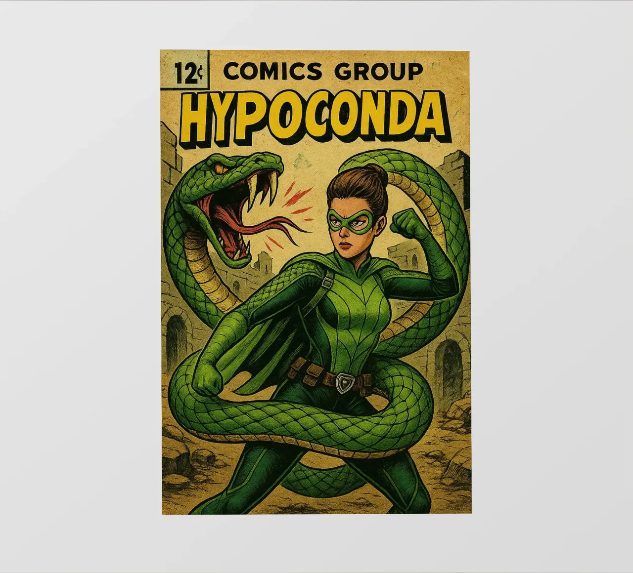 HYPOCONDA - Fresh Supes On The Block pellicola backlit da Vintage Van Gogh