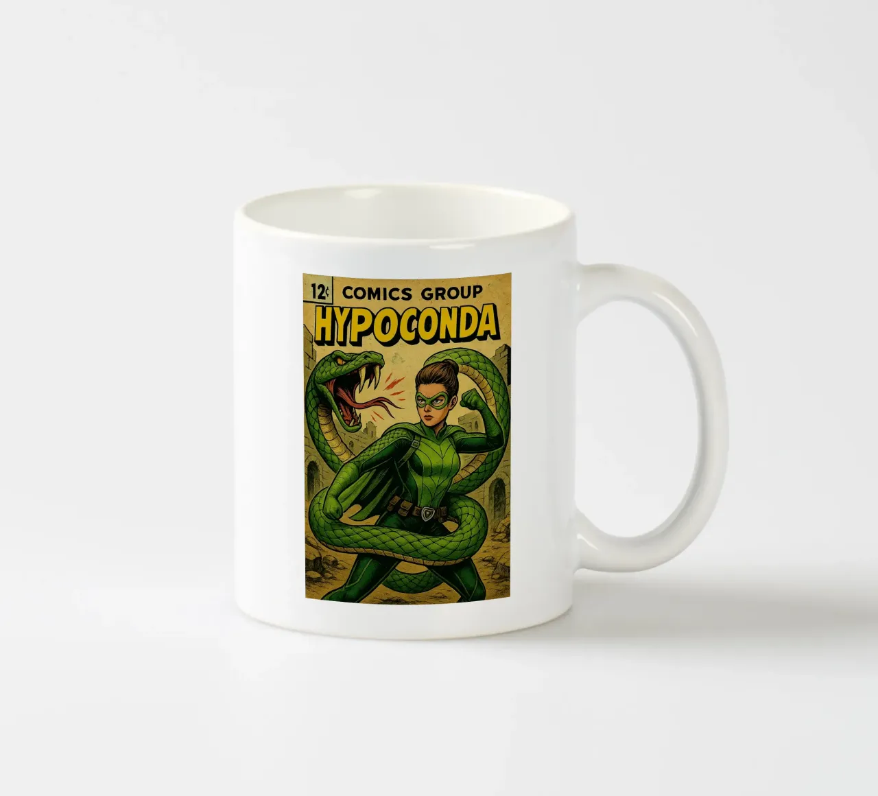HYPOCONDA - Fresh Supes On The Block tazza in ceramica da Vintage Van Gogh