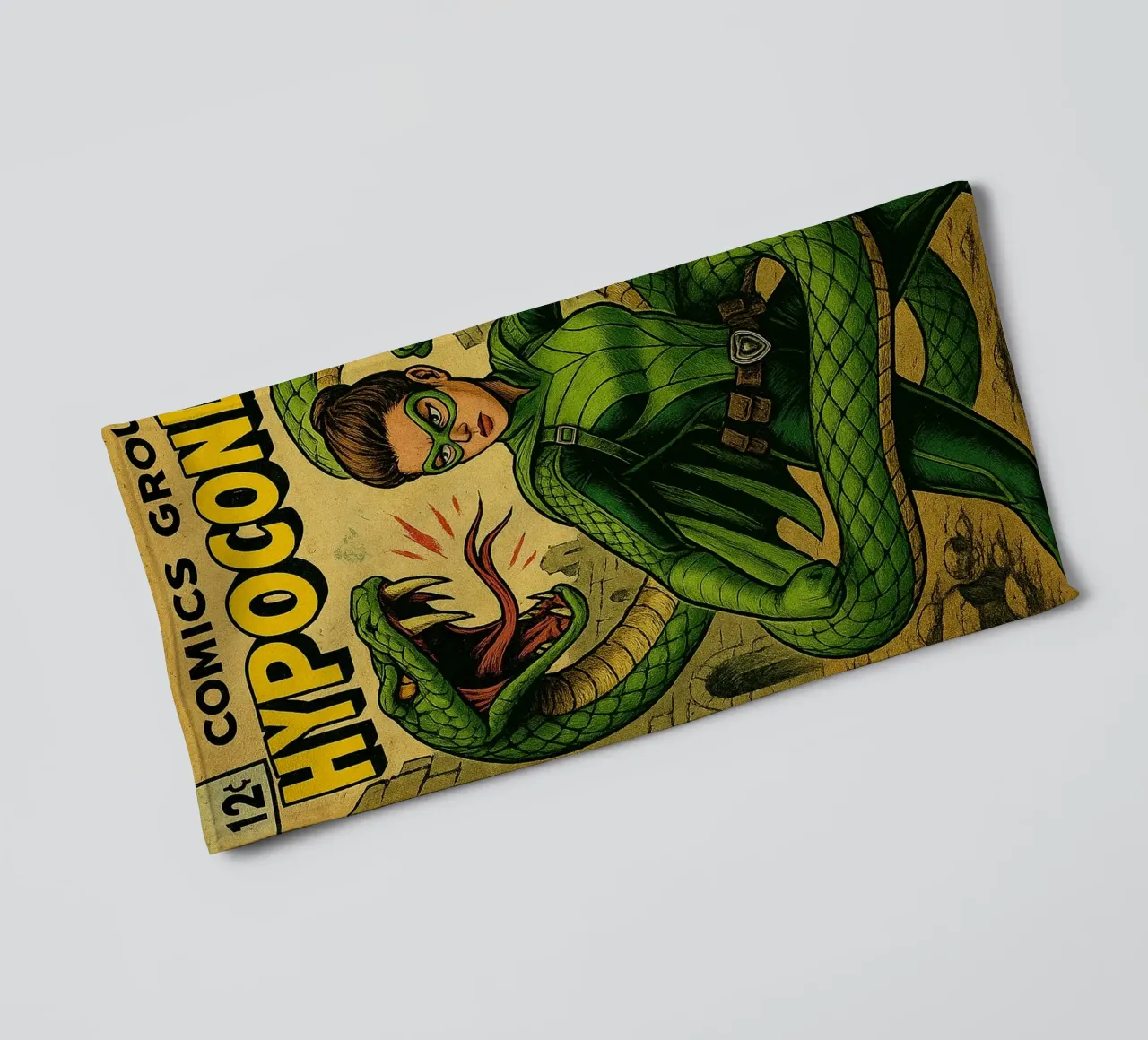 HYPOCONDA - Fresh Supes On The Block toalla de baño de Vintage Van Gogh