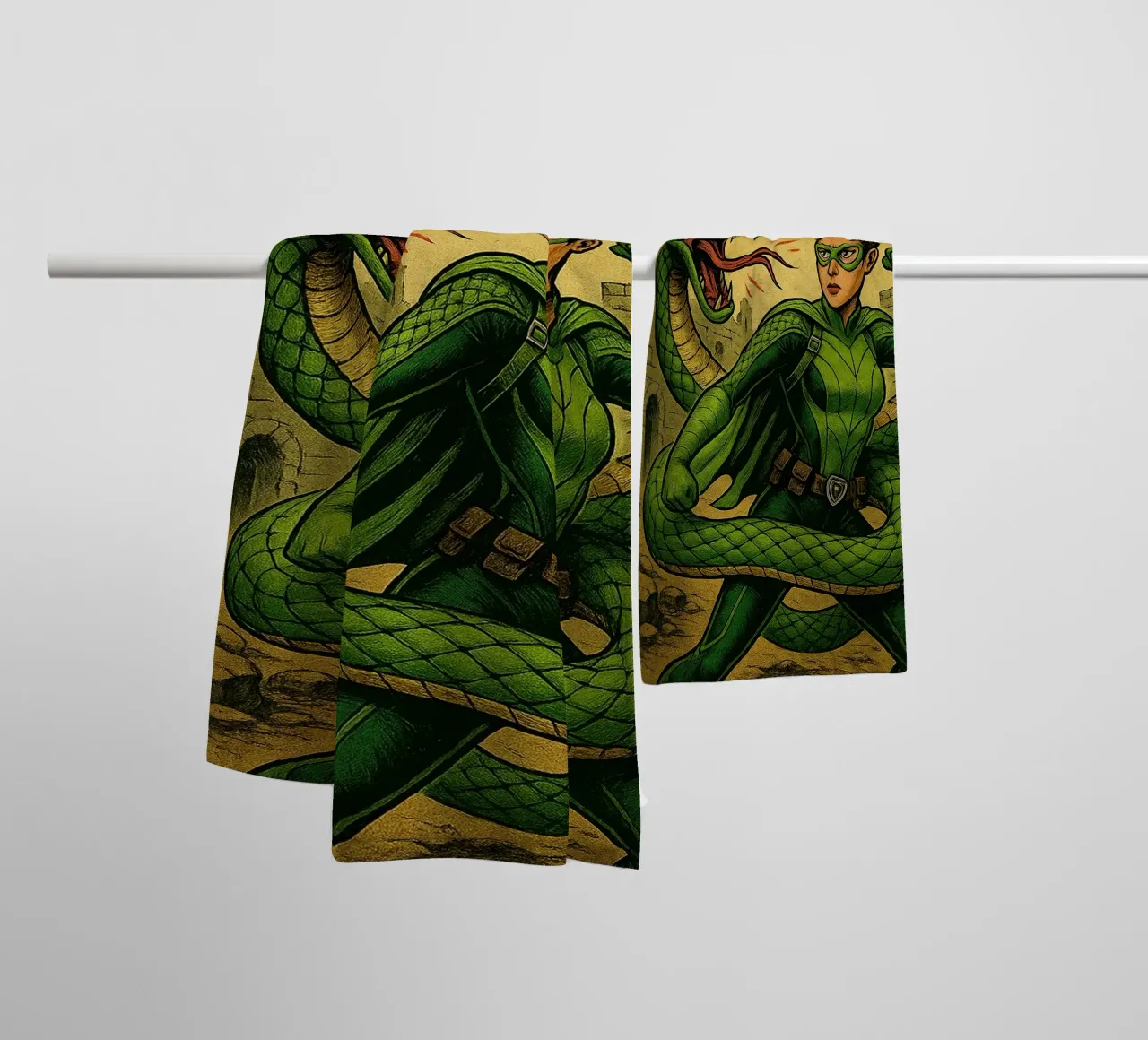 HYPOCONDA - Fresh Supes On The Block toalla de baño de Vintage Van Gogh