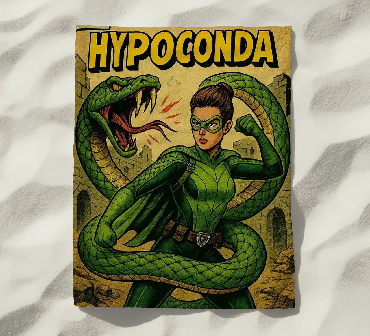 HYPOCONDA - Fresh Supes On The Block telo mare da Vintage Van Gogh