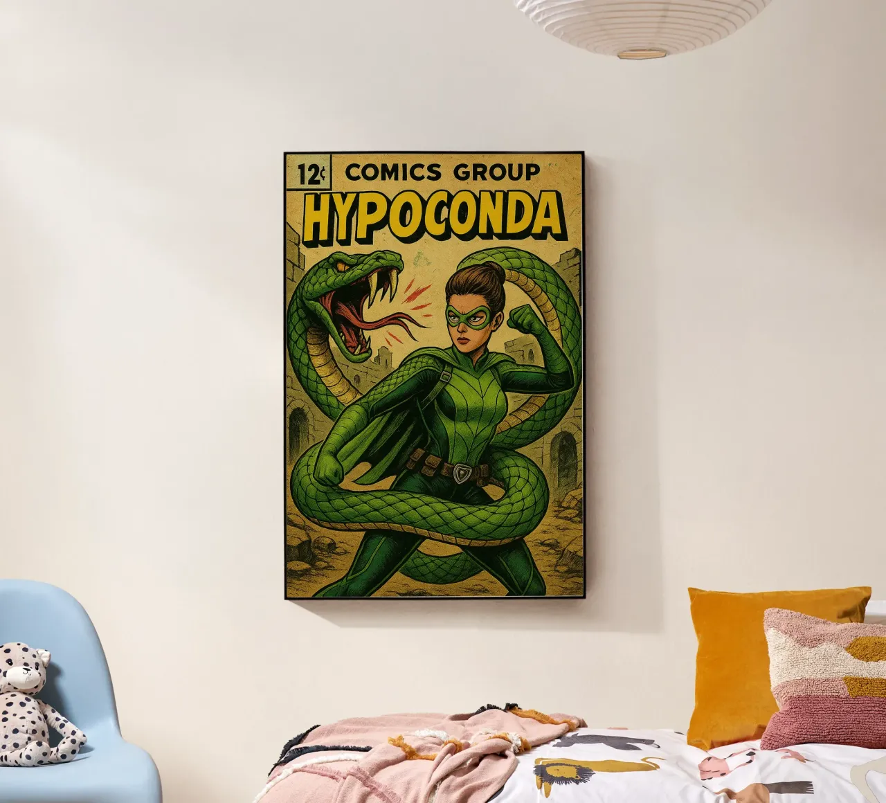 HYPOCONDA - Fresh Supes On The Block plexiglass da Vintage Van Gogh