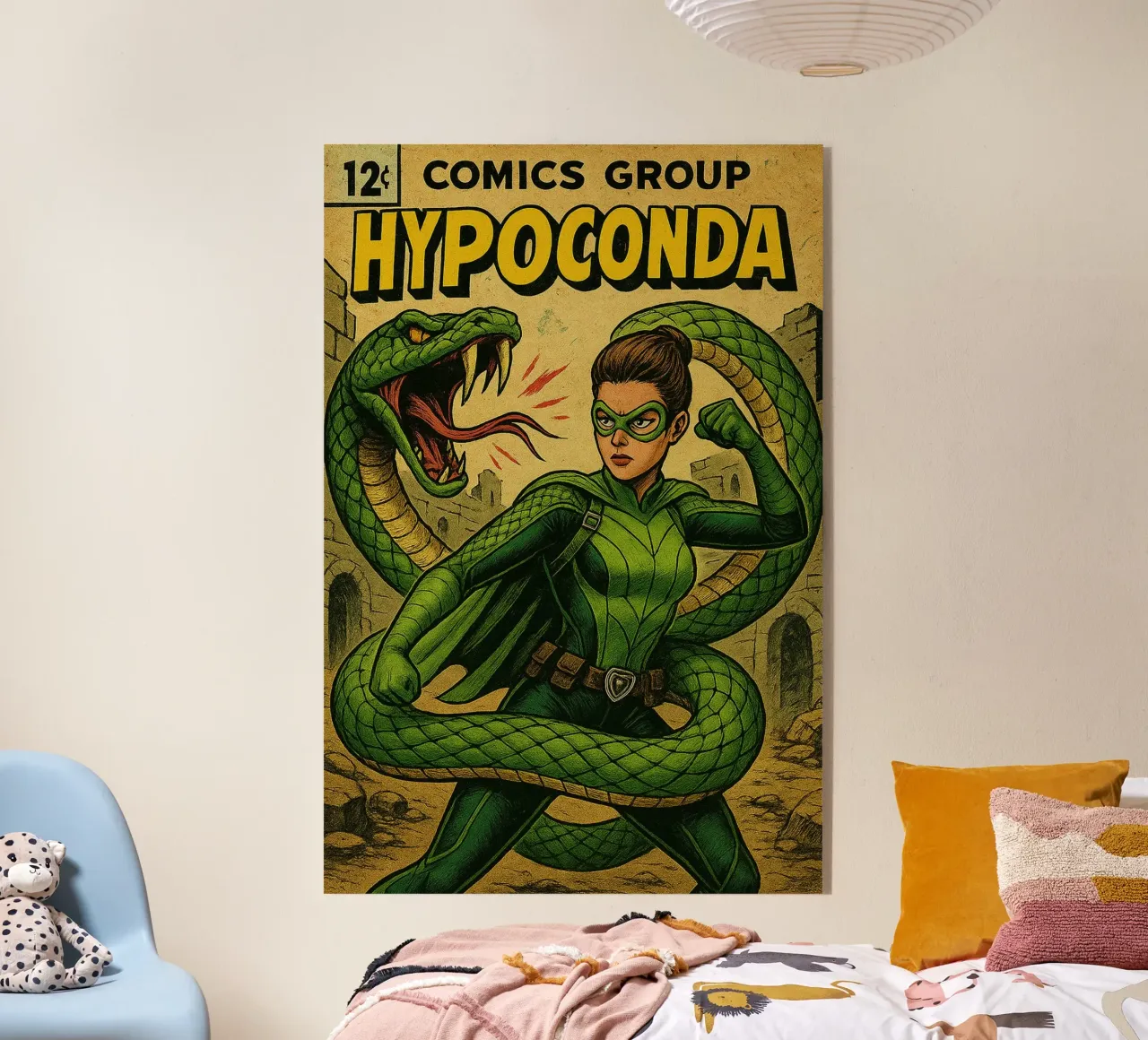 HYPOCONDA - Fresh Supes On The Block plexiglass da Vintage Van Gogh