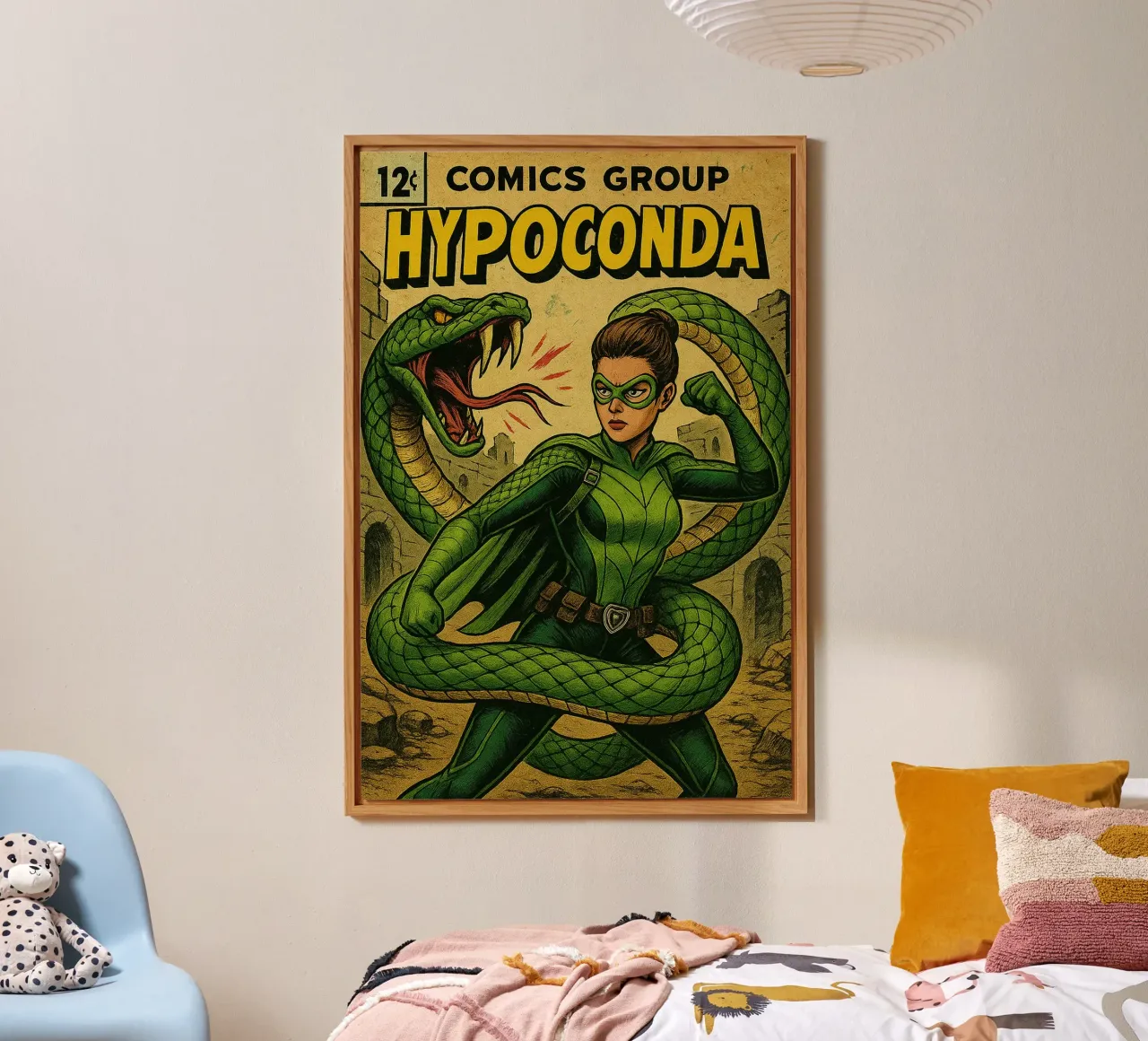 HYPOCONDA - Fresh Supes On The Block pannello forex da Vintage Van Gogh