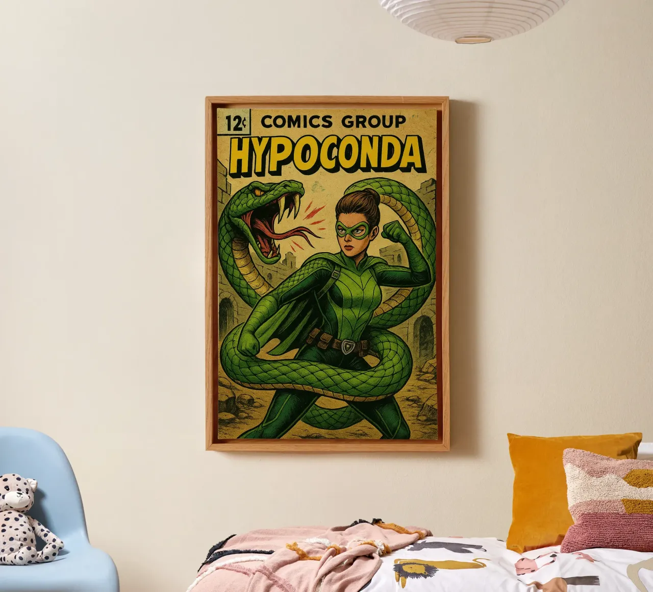 HYPOCONDA - Fresh Supes On The Block tela da Vintage Van Gogh