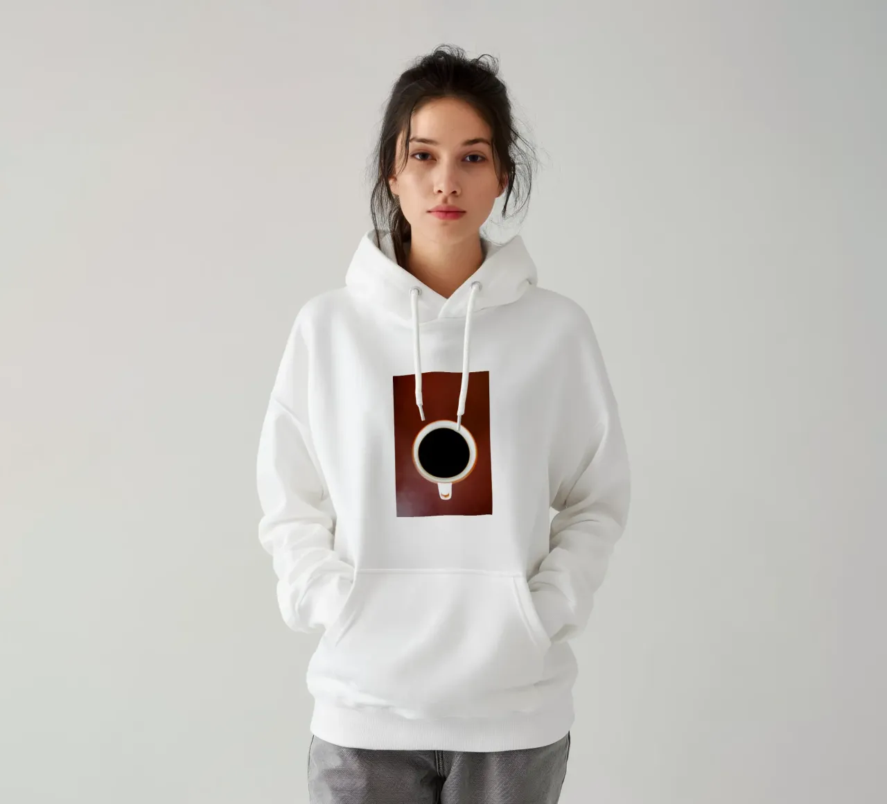 Café Liebe sudadera con capucha de Simon Koy
