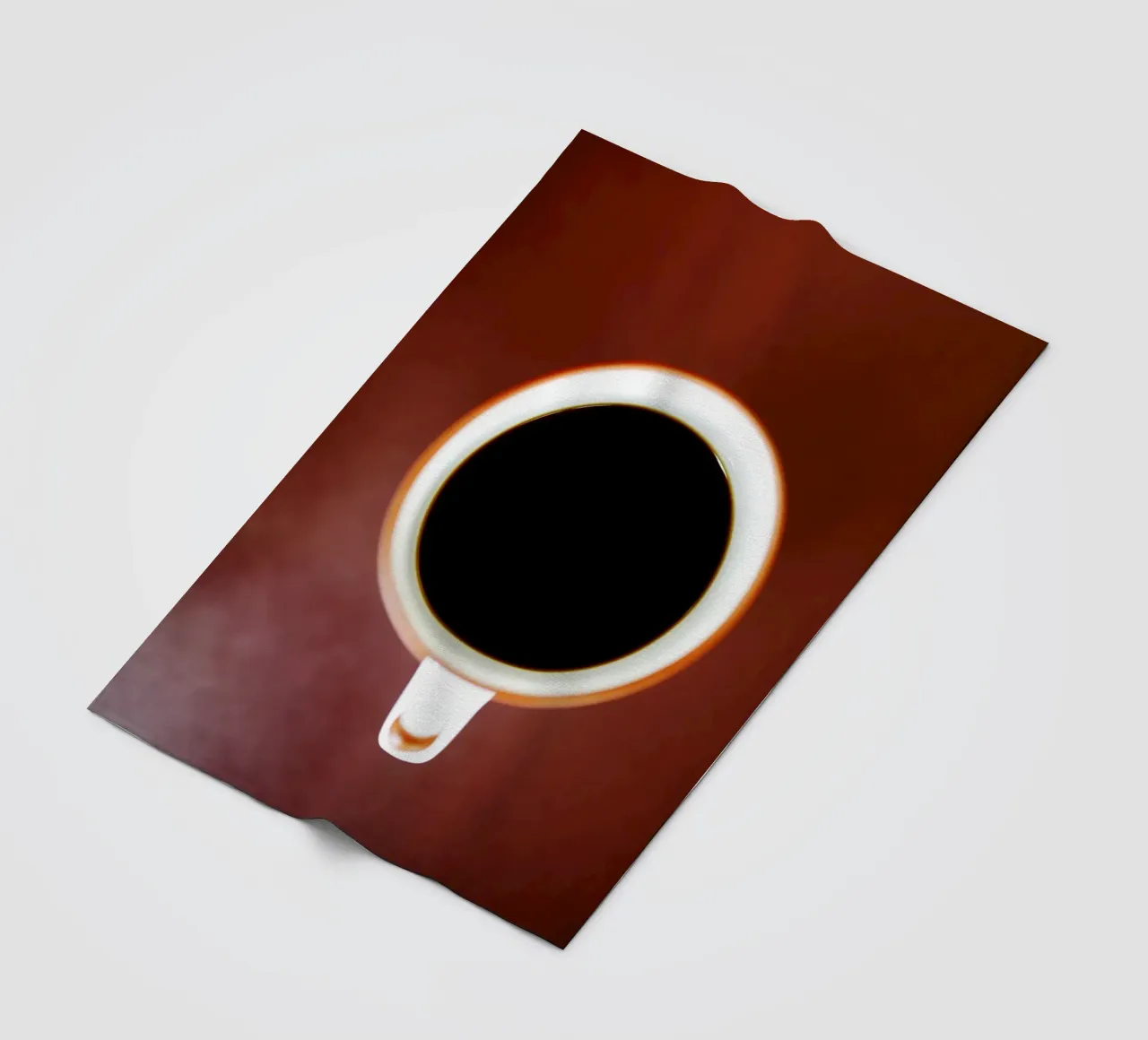 Cafe Liebe, espresso dall'Italia coperta in pile da fotokunst