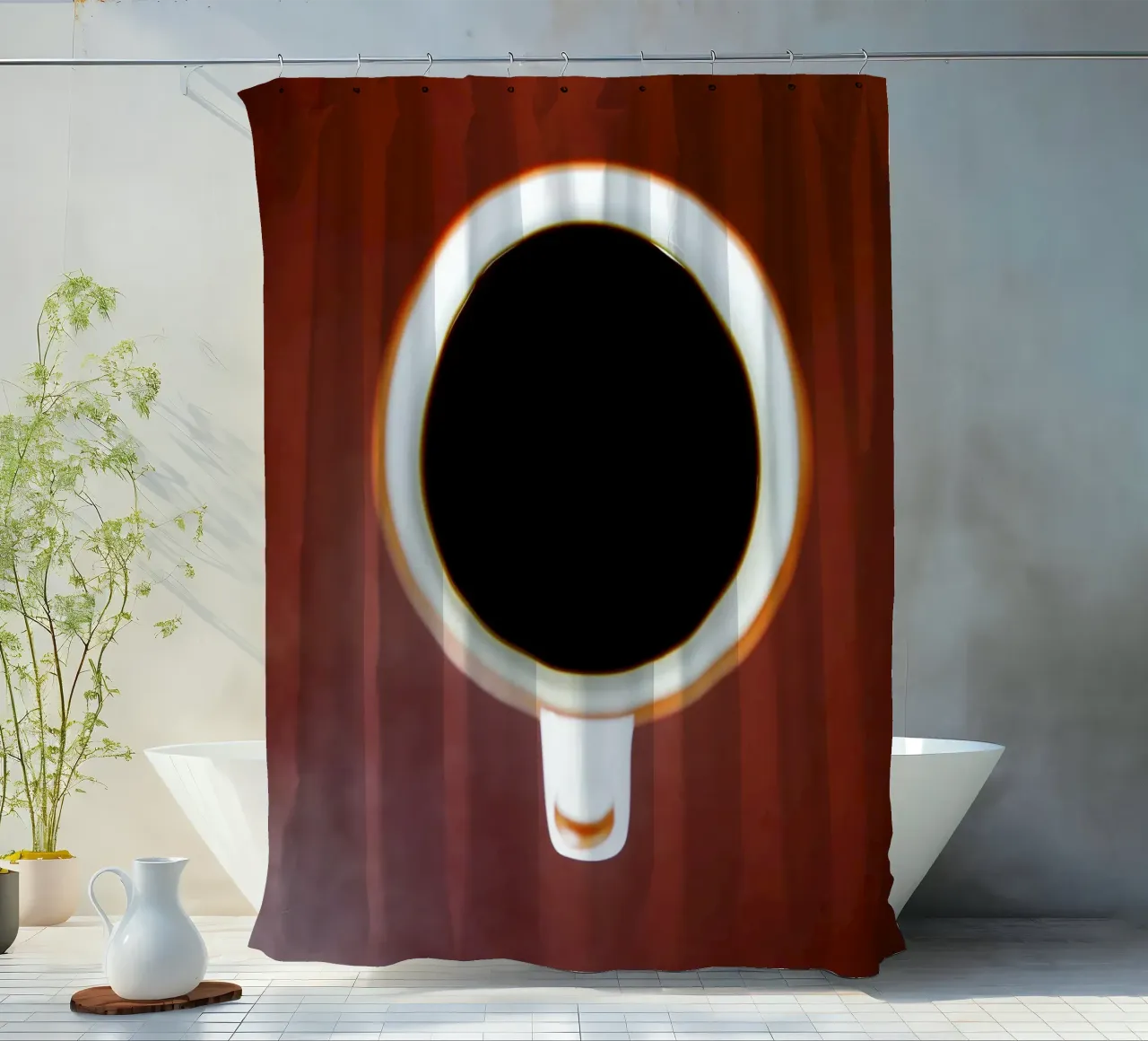 Caffè Liebe tenda da doccia da Simon Koy