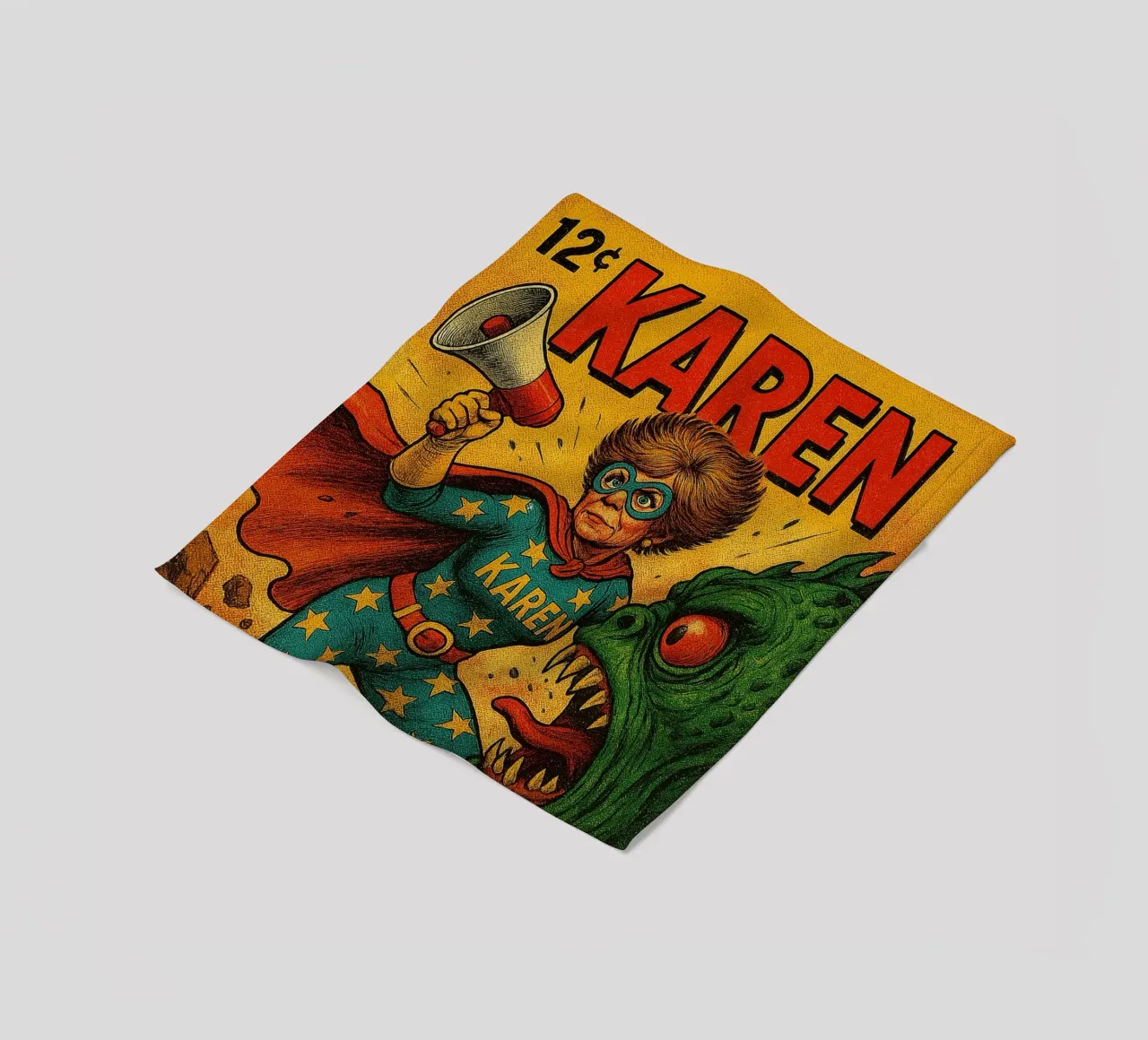 MAGA KAREN - Fresh Supes On The Block coperta in pile da Vintage Van Gogh