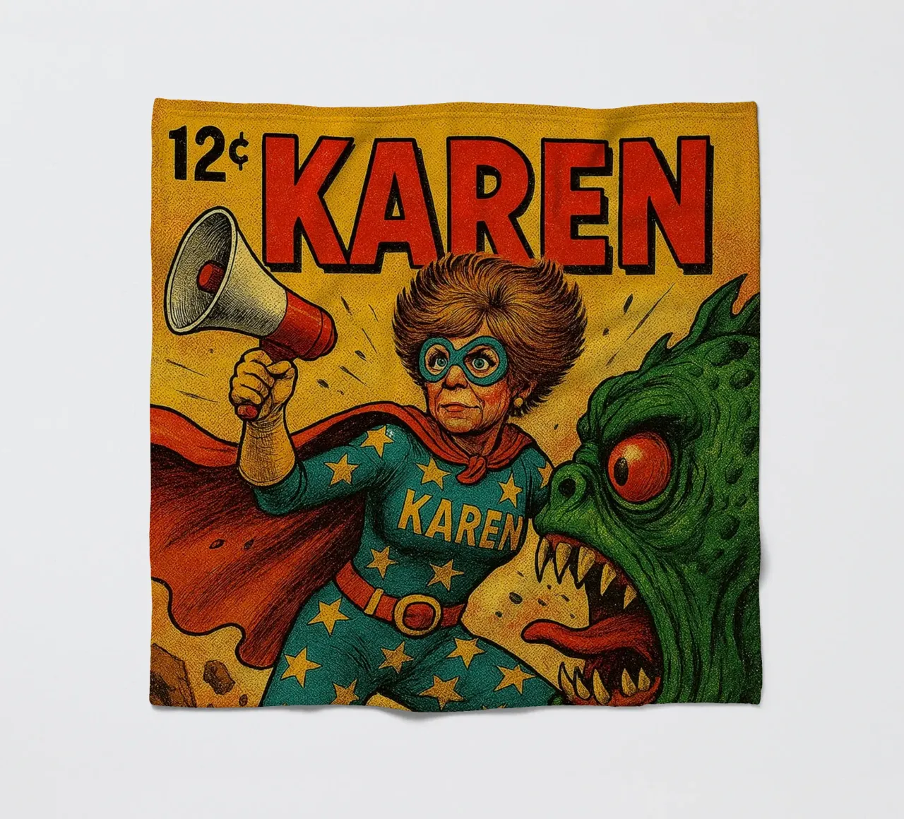 MAGA KAREN - Fresh Supes On The Block coperta in pile da Vintage Van Gogh