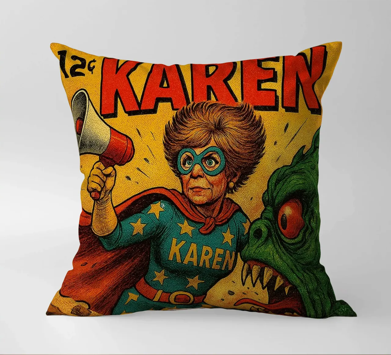 MAGA KAREN - Fresh Supes On The Block cuscino da Vintage Van Gogh