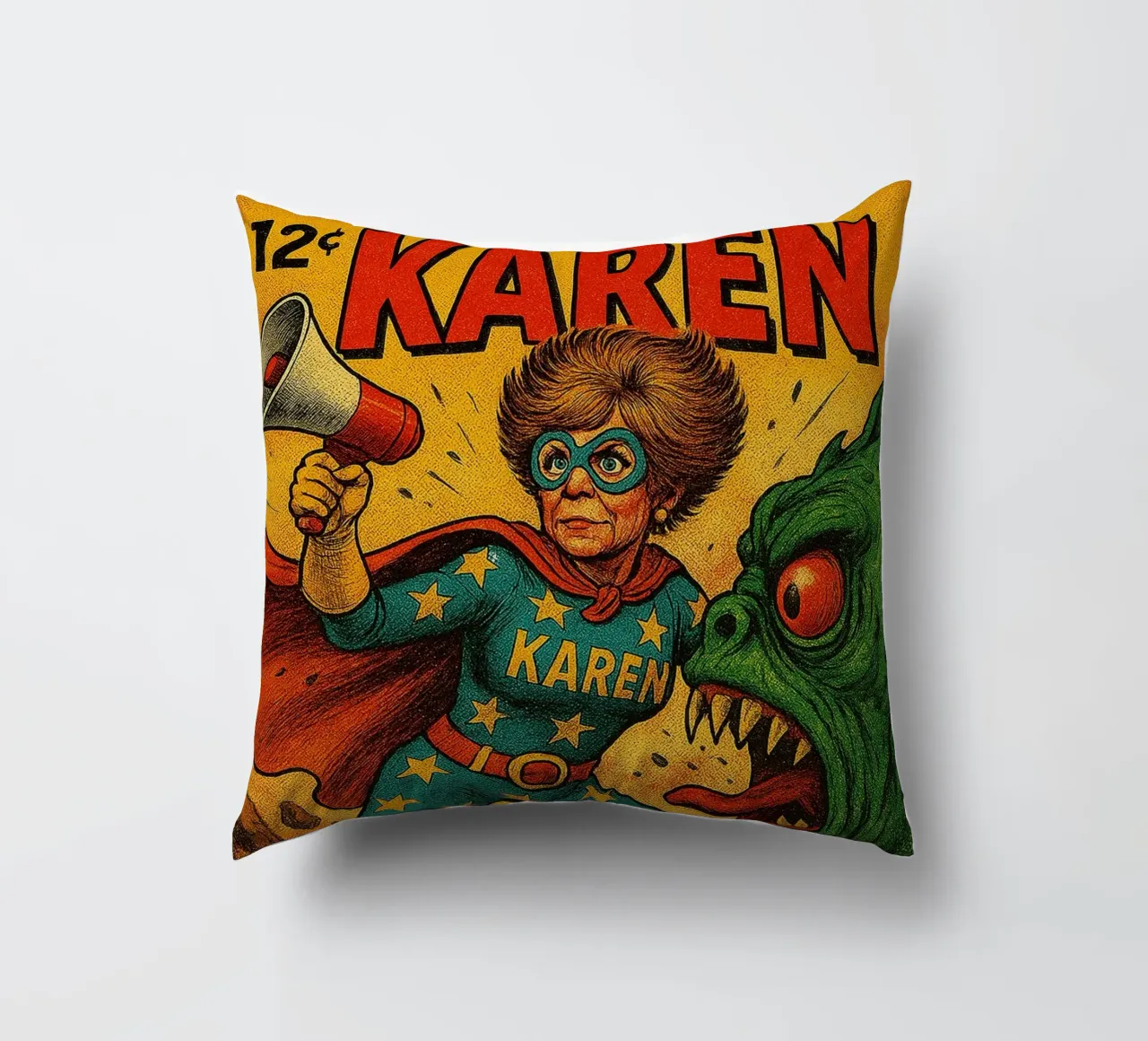 MAGA KAREN - Fresh Supes On The Block cuscino da Vintage Van Gogh