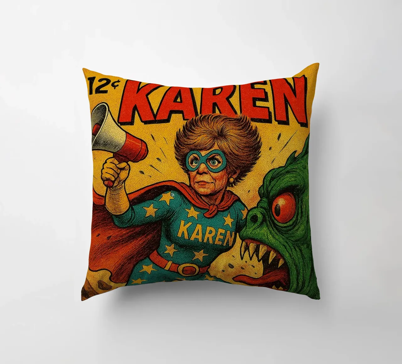 MAGA KAREN - Fresh Supes On The Block cuscino da Vintage Van Gogh