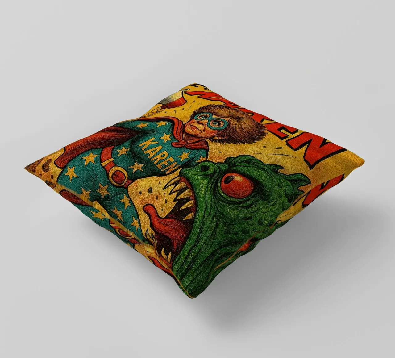 MAGA KAREN - Fresh Supes On The Block cuscino da Vintage Van Gogh