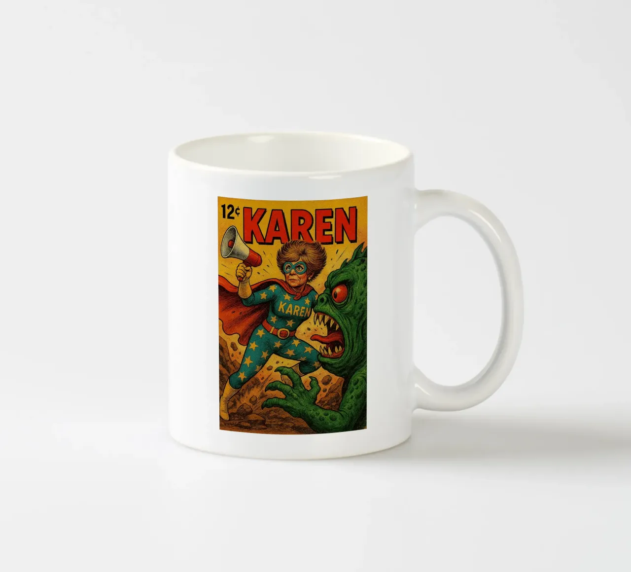 MAGA KAREN - Fresh Supes On The Block tazza in ceramica da Vintage Van Gogh