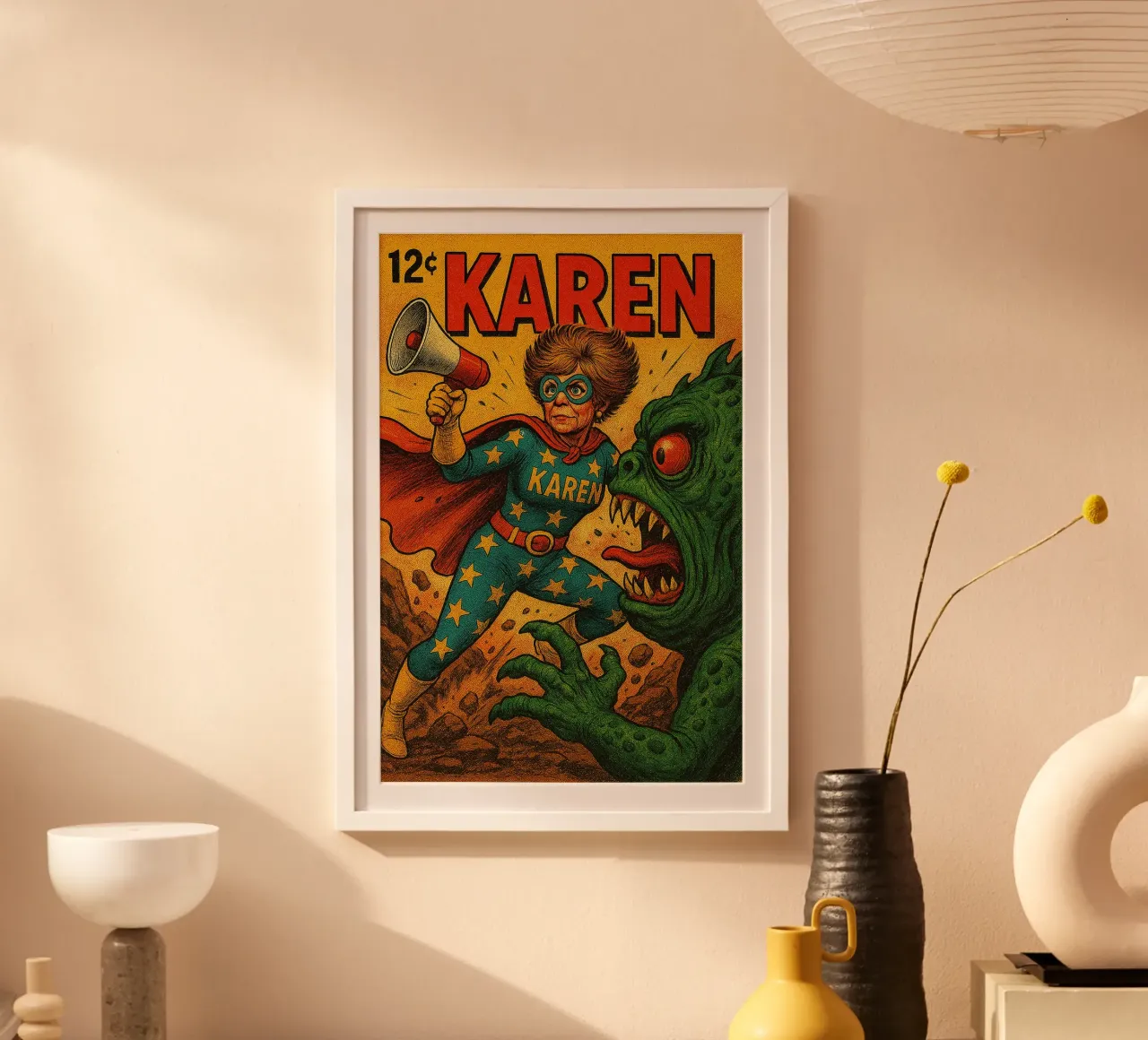 MAGA KAREN - Fresh Supes On The Block carta hahnemühle da Vintage Van Gogh