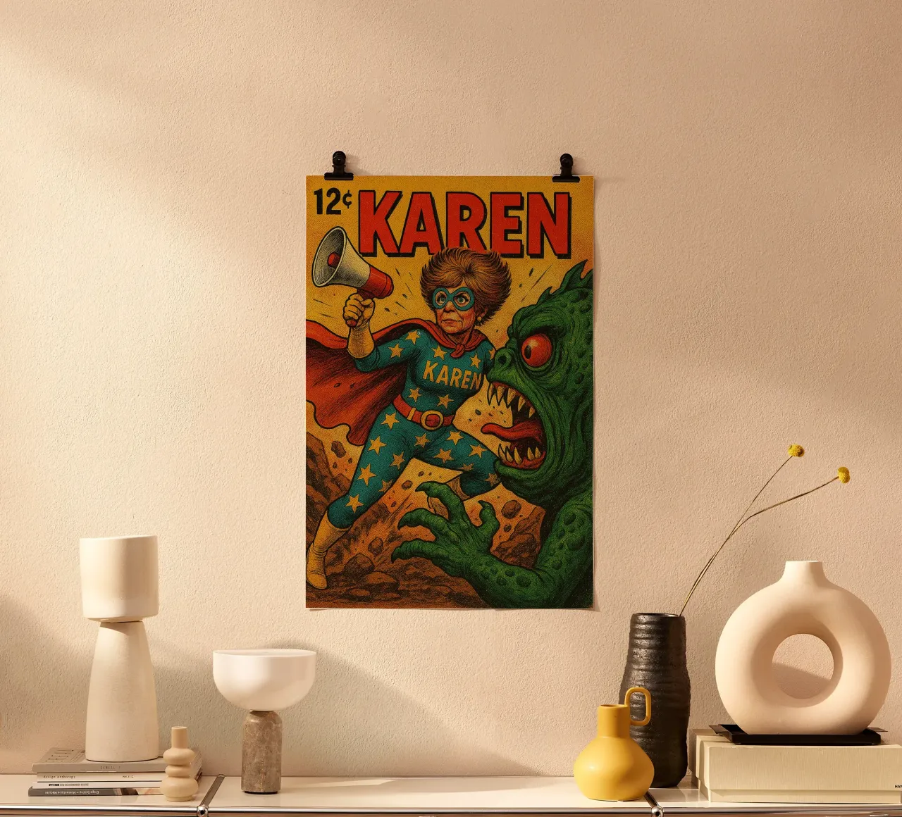 MAGA KAREN - Fresh Supes On The Block carta hahnemühle da Vintage Van Gogh