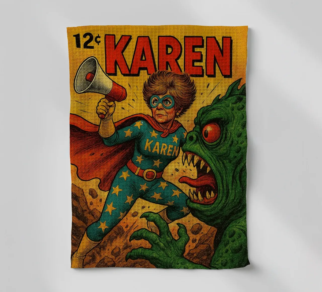 MAGA KAREN - Fresh Supes On The Block canovaccio da cucina da Vintage Van Gogh