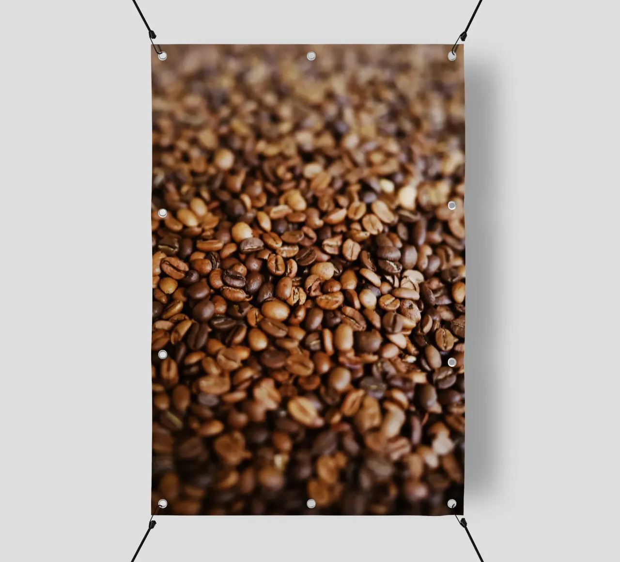 Caffè Fagioli telo in pvc da Simon Koy