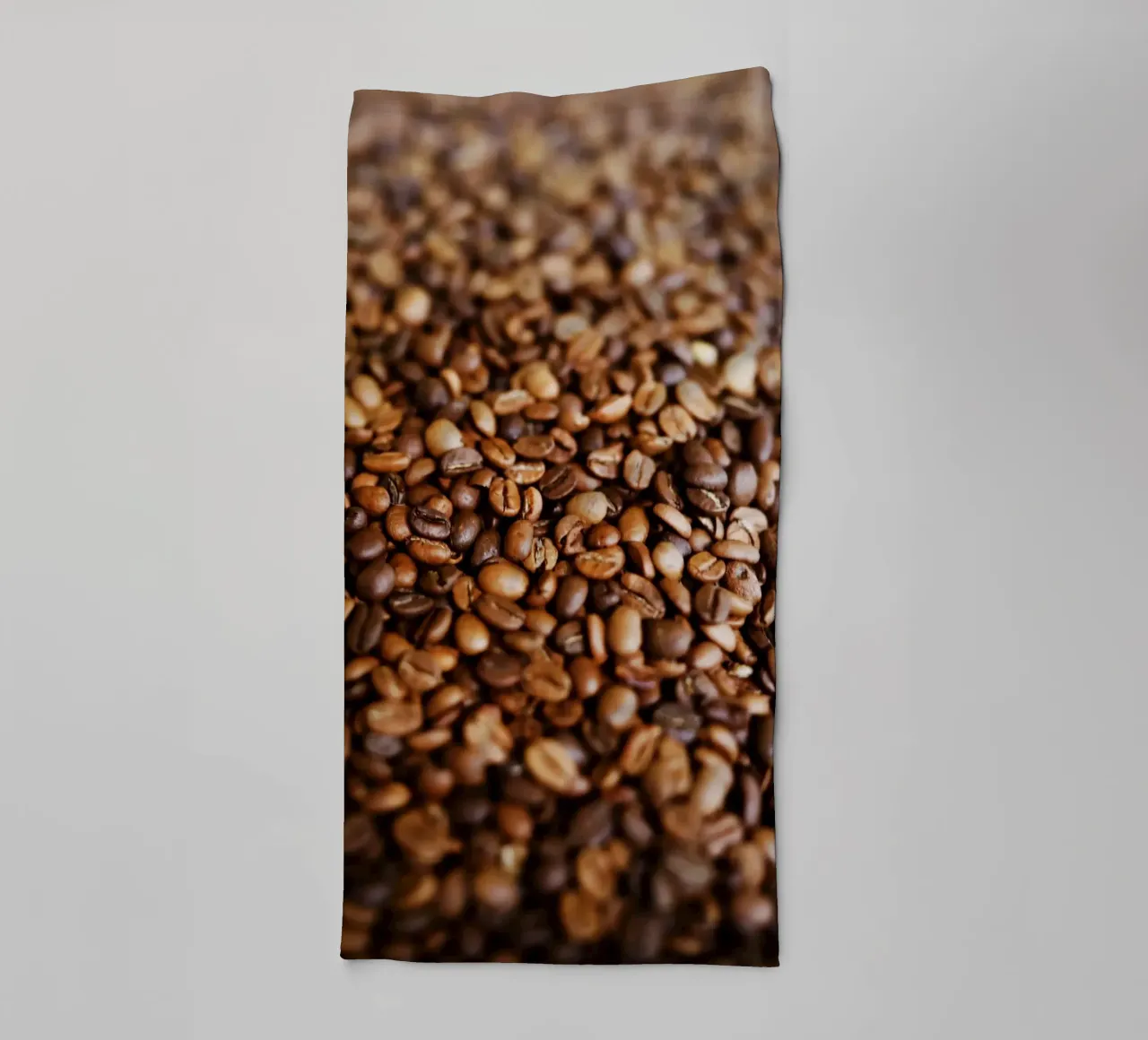 Caffè Fagioli asciugamano da bagno da Simon Koy