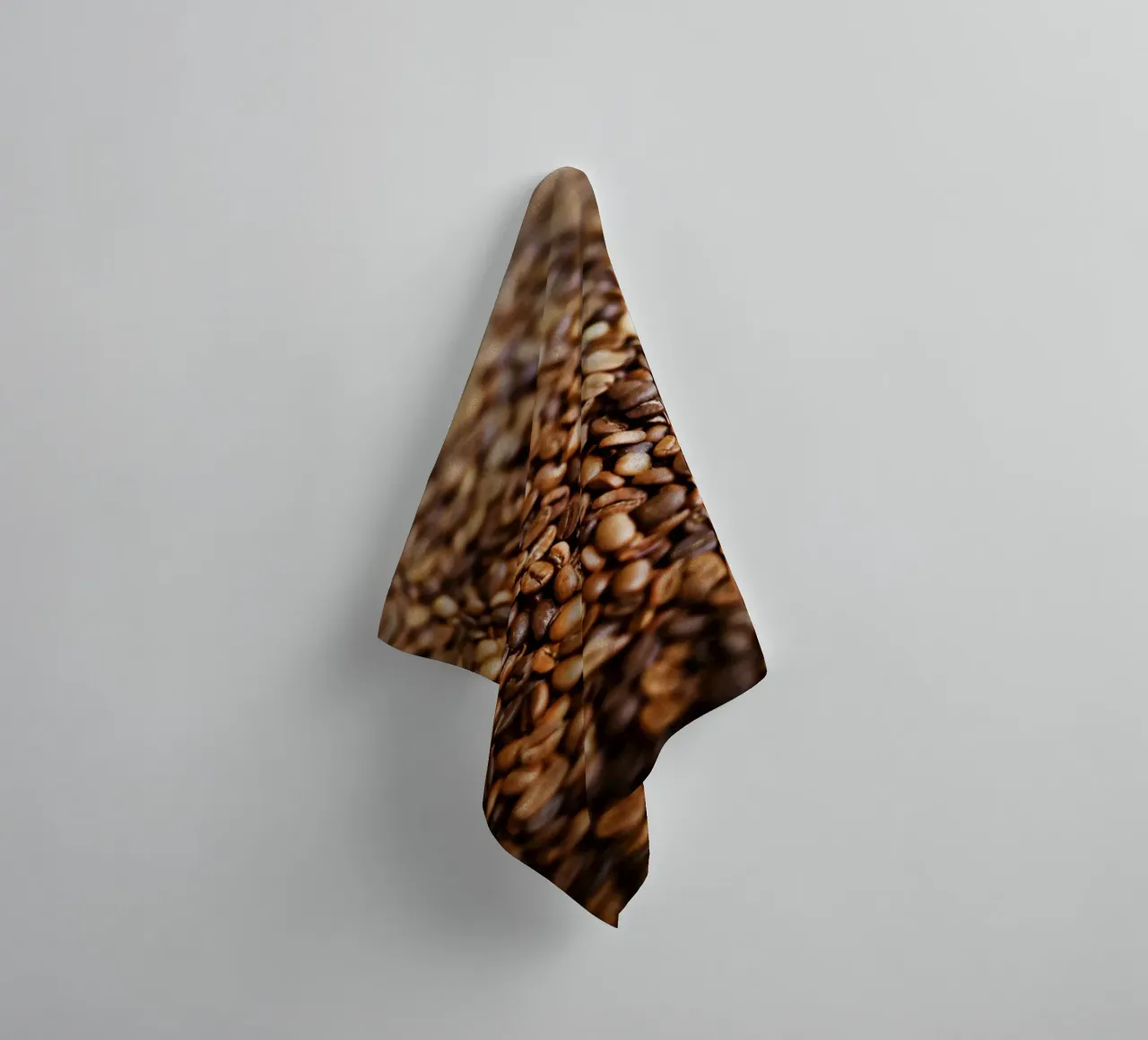 Caffè Fagioli asciugamano da bagno da Simon Koy
